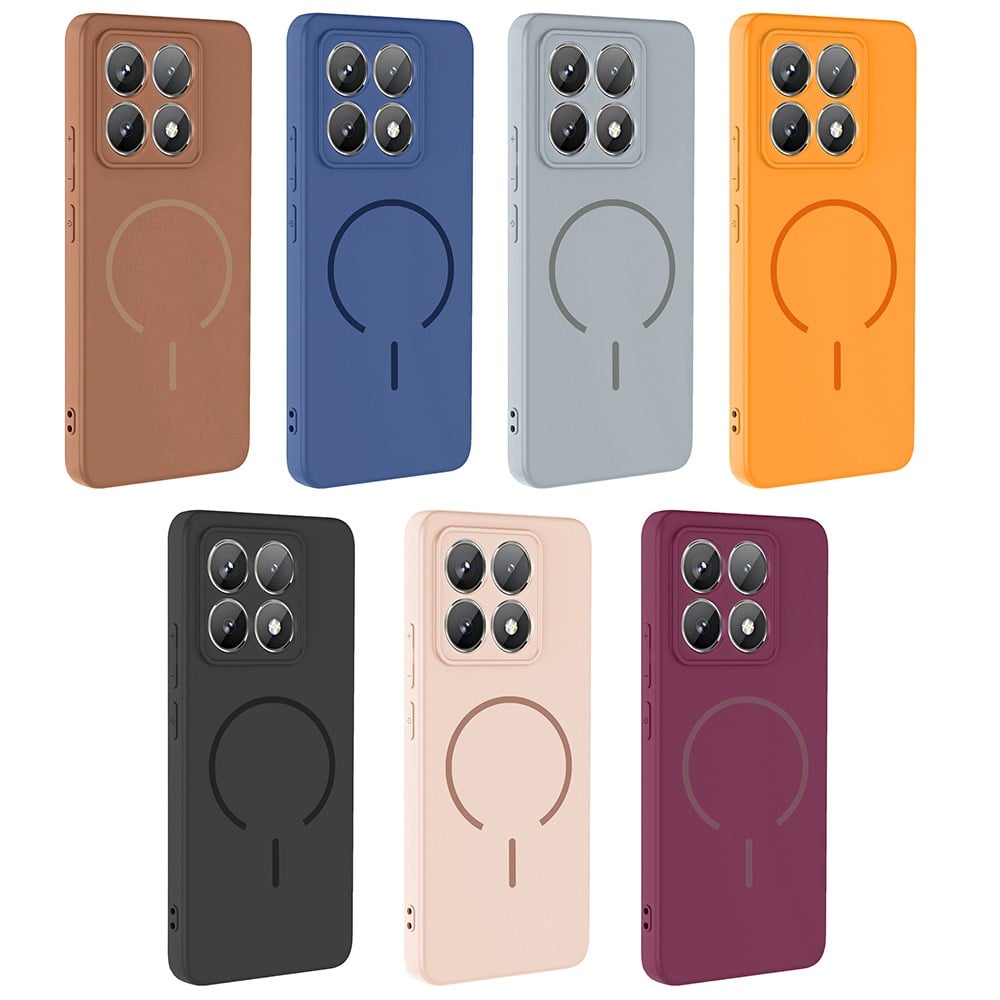 Xiaomi 14T Pro Kılıf M-safe Şarj Özellikli Zore Meta Kapak