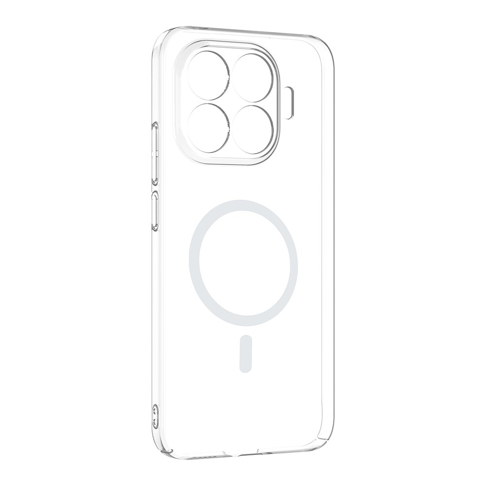 Xiaomi 15T Pro Kamera Korumalı M-Safe Şarj Özellikli Şeffaf Zore London Sert PC Kapak