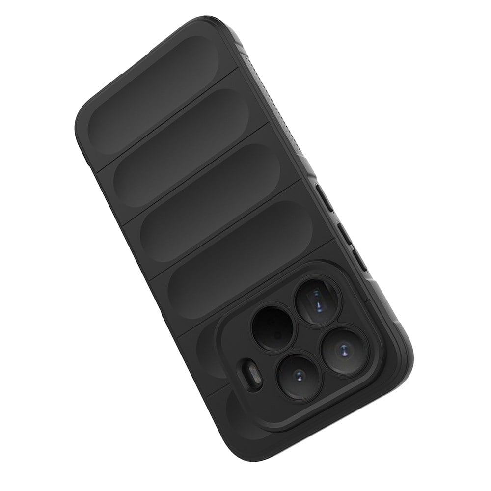 Xiaomi 15T Pro Kılıf Esnek TPU Oyuklu Arka Yüzey Tasarımlı Zore Etnik Silikon Kapak