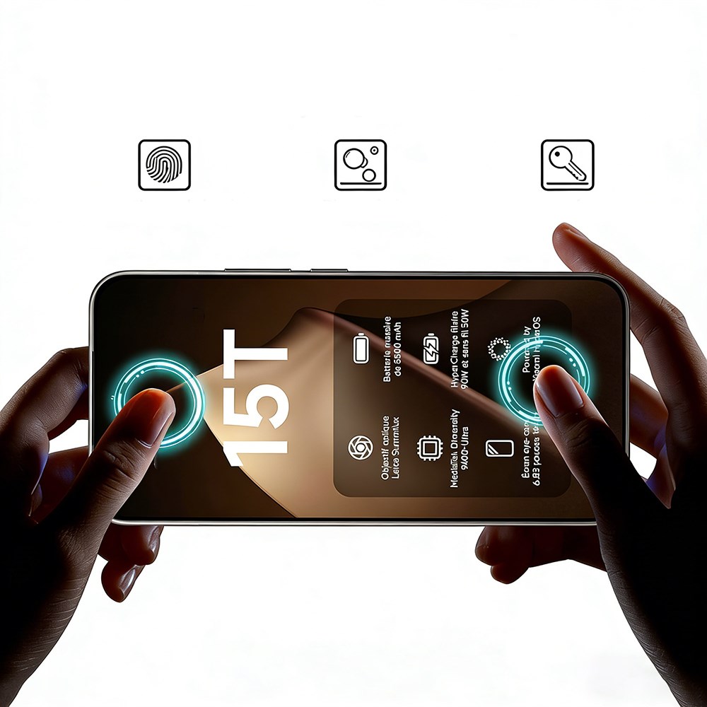 Xiaomi 15T Pro Zore Süper Pet Ekran Koruyucu Jelatin