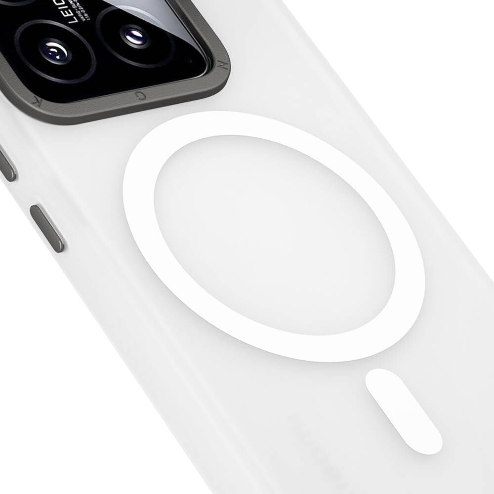 Xiaomi Mi 14 Kılıf M-safe Şarj Özellikli Youngkit Hidden Sand Serisi Kapak