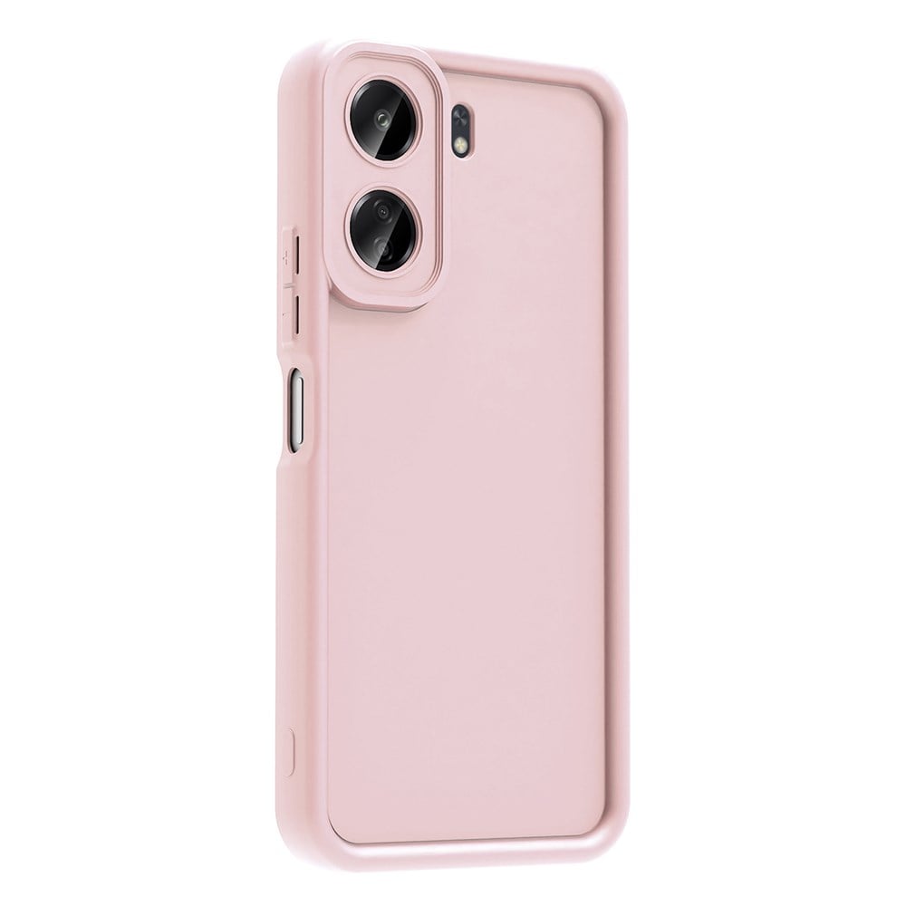 Xiaomi Poco C65 Kılıf Kamera Korumalı Zore Ananas Kapak
