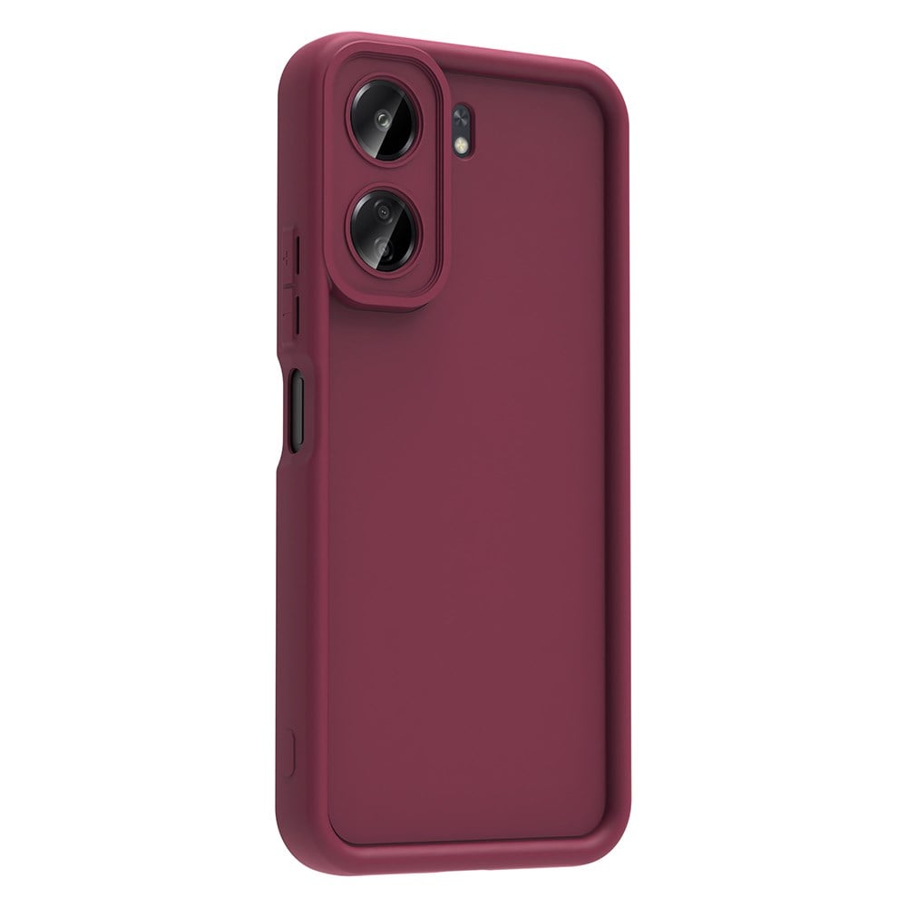Xiaomi Poco C65 Kılıf Kamera Korumalı Zore Ananas Kapak