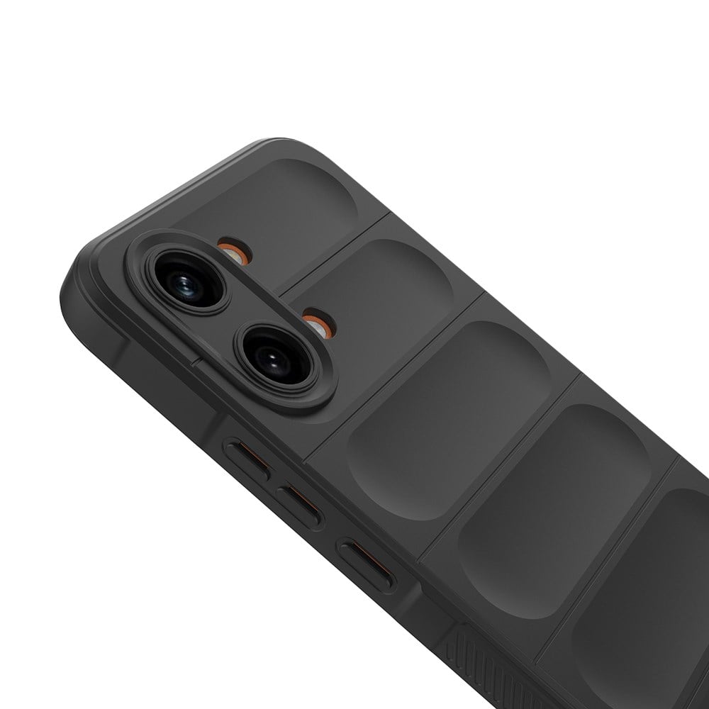 Xiaomi Poco X8 Pro Max Kılıf Esnek TPU Oyuklu Arka Yüzey Tasarımlı Zore Etnik Silikon Kapak