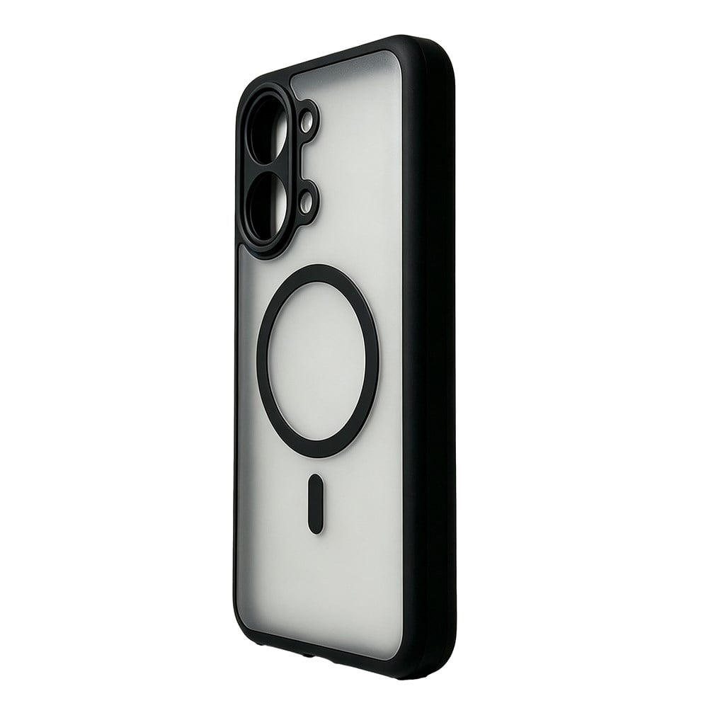 Xiaomi Poco X8 Pro Max Kılıf M-Safe Şarj Özellikli Kamera Korumalı Zore Lunex Kapak
