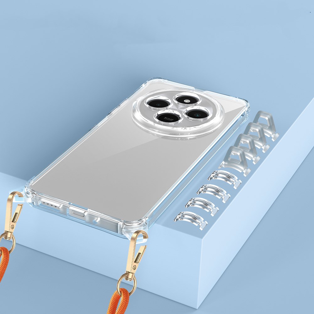 Xiaomi Redmi 14C 4G Kılıf Airbagli Takılabilir Askı Aparatlı Zore Snap Silikon Kapak