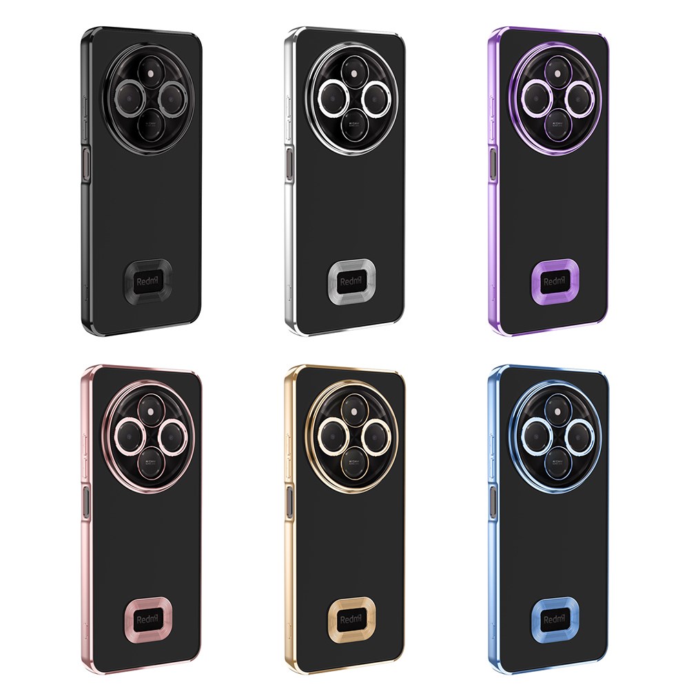 Xiaomi Redmi 14C 4G Kılıf Kamera Korumalı Logo Gösteren Zore Omega Kapak