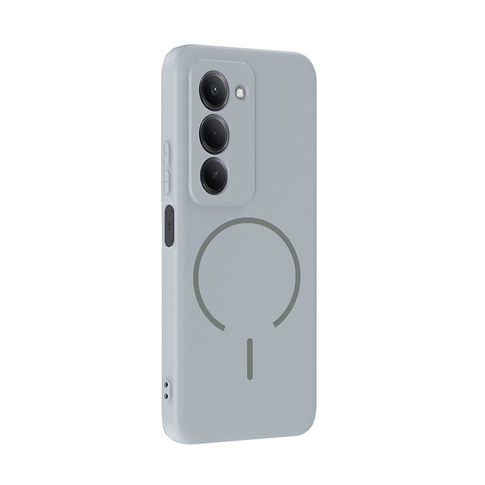 Xiaomi Redmi 15 Kılıf M-safe Şarj Özellikli Zore Meta Kapak