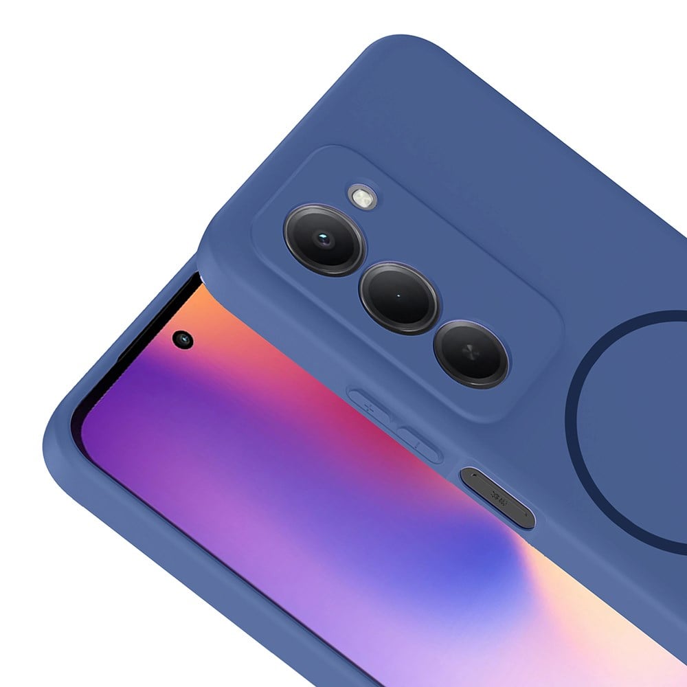 Xiaomi Redmi 15 Kılıf M-safe Şarj Özellikli Zore Meta Kapak