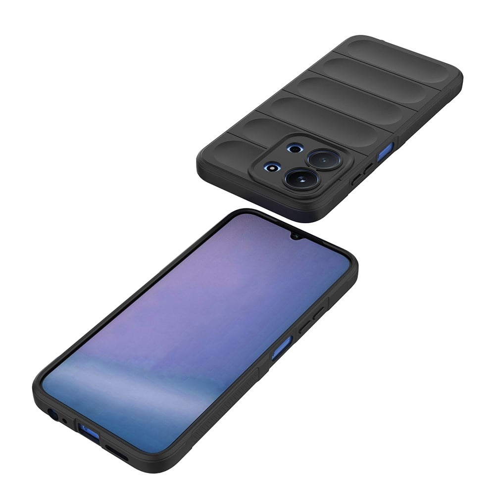 Xiaomi Redmi 15C 4G Kılıf Esnek TPU Oyuklu Arka Yüzey Tasarımlı Zore Etnik Silikon Kapak