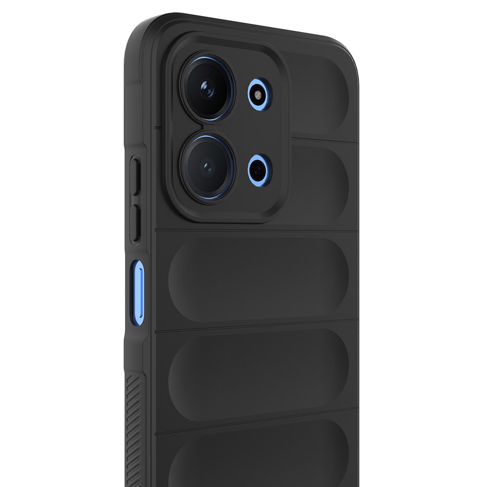 Xiaomi Redmi 15C 4G Kılıf Esnek TPU Oyuklu Arka Yüzey Tasarımlı Zore Etnik Silikon Kapak