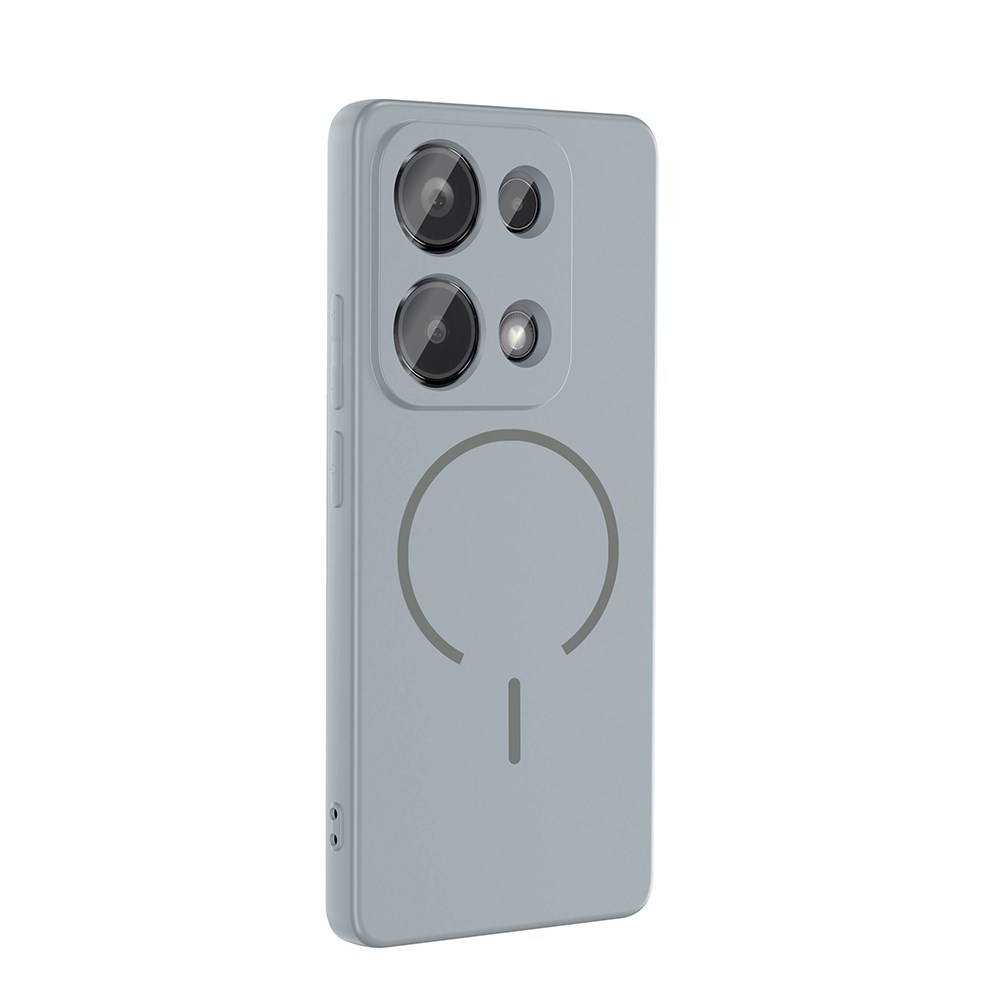 Xiaomi Redmi Note 13 Pro 4G Kılıf M-safe Şarj Özellikli Zore Meta Kapak