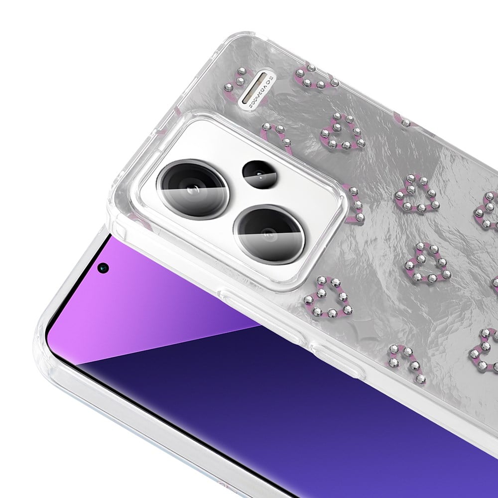 Xiaomi Redmi Note 13 Pro Plus 5G Kılıf Kamera Korumalı Figürlü Zore Ponti Silikon Kapak
