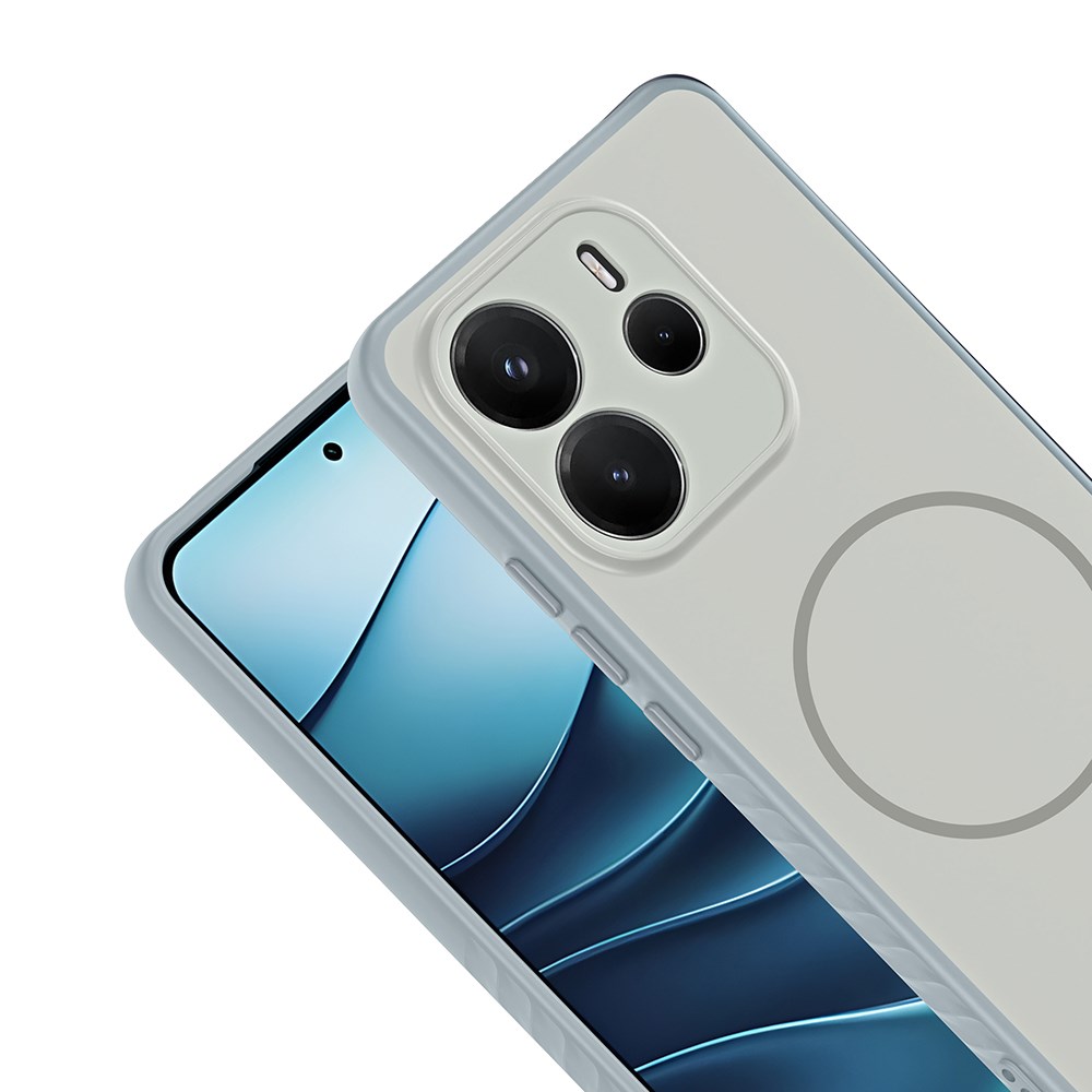 Xiaomi Redmi Note 14 4G Kılıf M-safe Şarj Özellikli Zore Tea Kapak