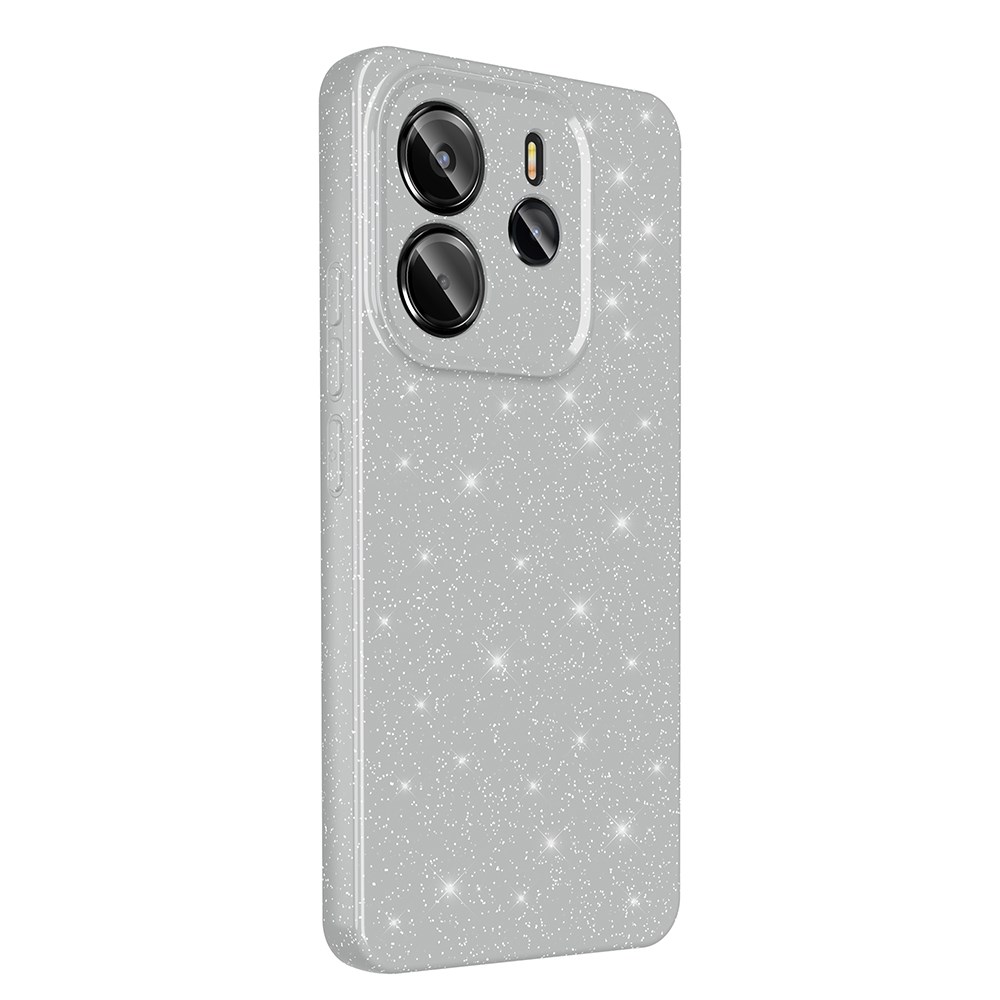 Xiaomi Redmi Note 14 5G Kılıf Kamera Korumalı Simli Lüks Zore Koton Kapak
