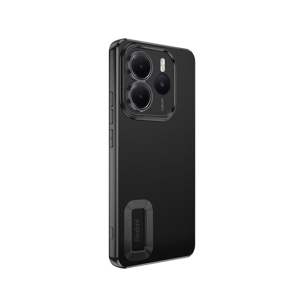 Xiaomi Redmi Note 14 5G Kılıf Kamera Korumalı Logo Gösteren Zore Omega Kapak