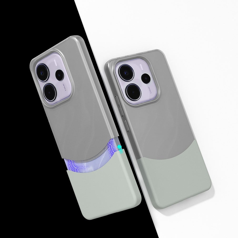 Xiaomi Redmi Note 14 5G Kılıf Mıknatıslı Zore Duble Kapak
