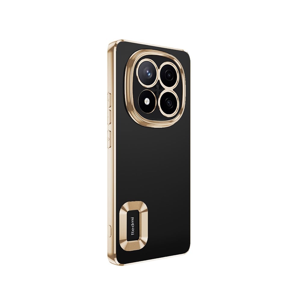 Xiaomi Redmi Note 14 Pro 5G Kılıf Kamera Korumalı Logo Gösteren Zore Omega Kapak