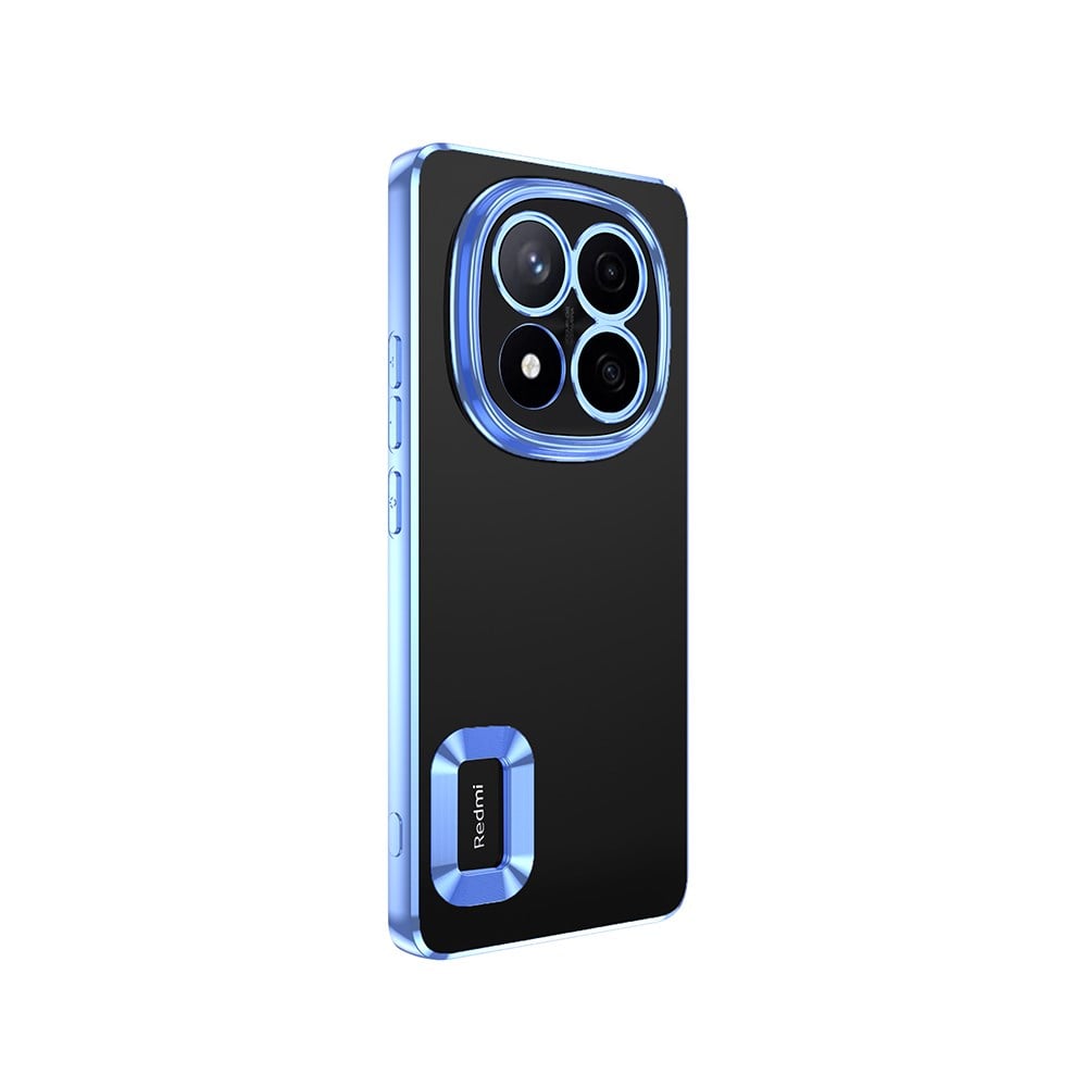 Xiaomi Redmi Note 14 Pro 5G Kılıf Kamera Korumalı Logo Gösteren Zore Omega Kapak