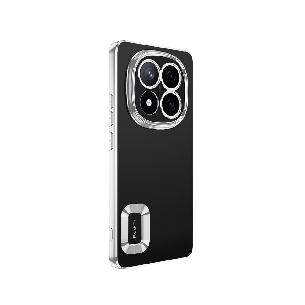 Xiaomi Redmi Note 14 Pro 5G Kılıf Kamera Korumalı Logo Gösteren Zore Omega Kapak