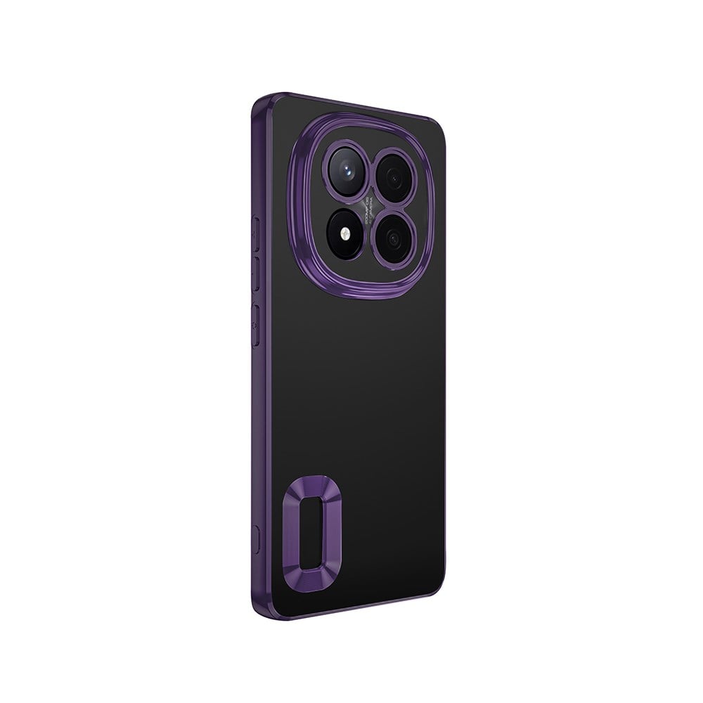 Xiaomi Redmi Note 14 Pro Plus Kılıf Kamera Korumalı Logo Gösteren Zore Omega Kapak