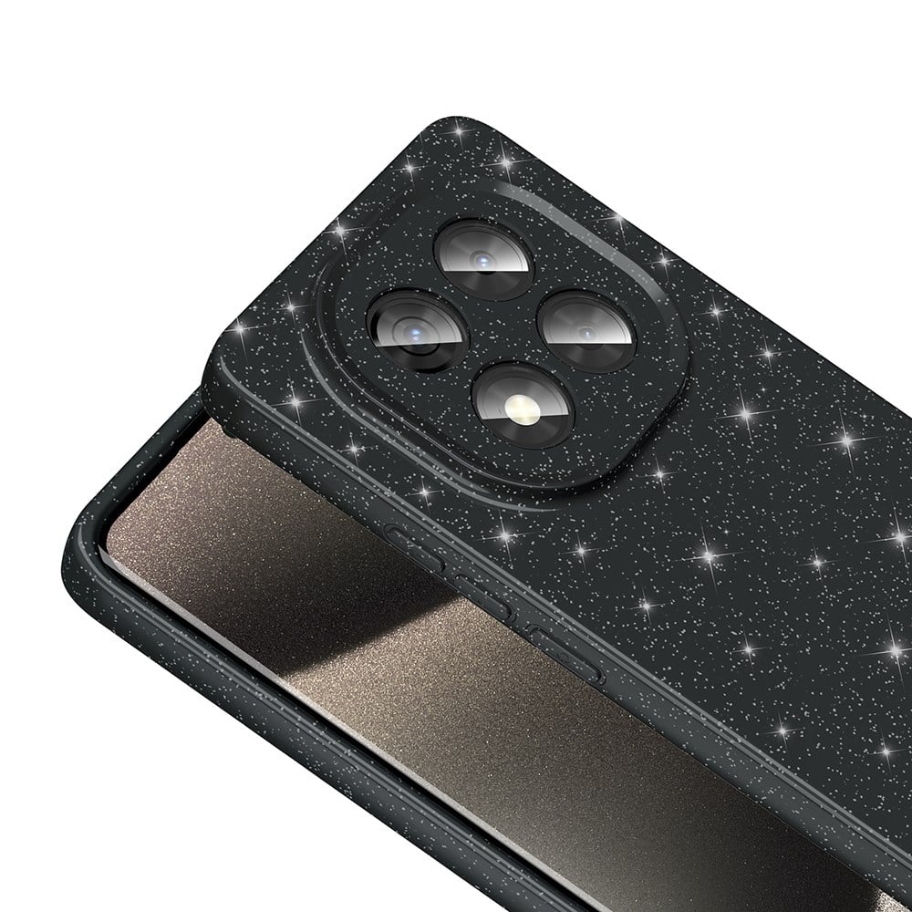 Xiaomi Redmi Note 14 Pro Plus Kılıf Kamera Korumalı Simli Lüks Zore Koton Kapak