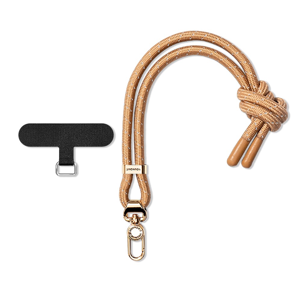 Youngkit YQ002 Yansıtıcı Şerit Desenli Cep Telefonu Bilek Askı İpi