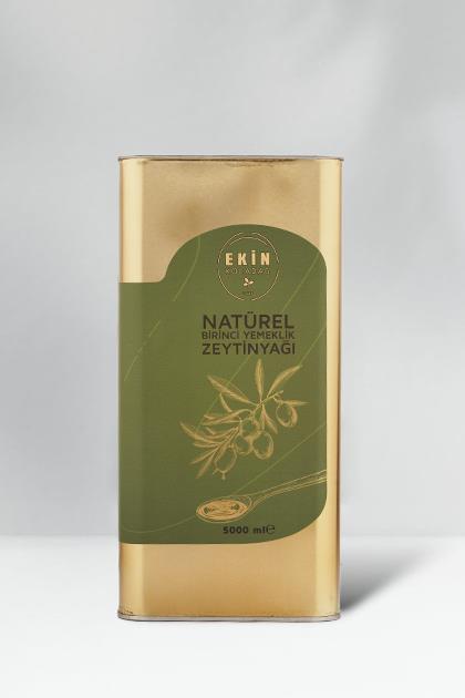  Natürel Birinci Yemeklik Zeytinyağı 5 lt. teneke