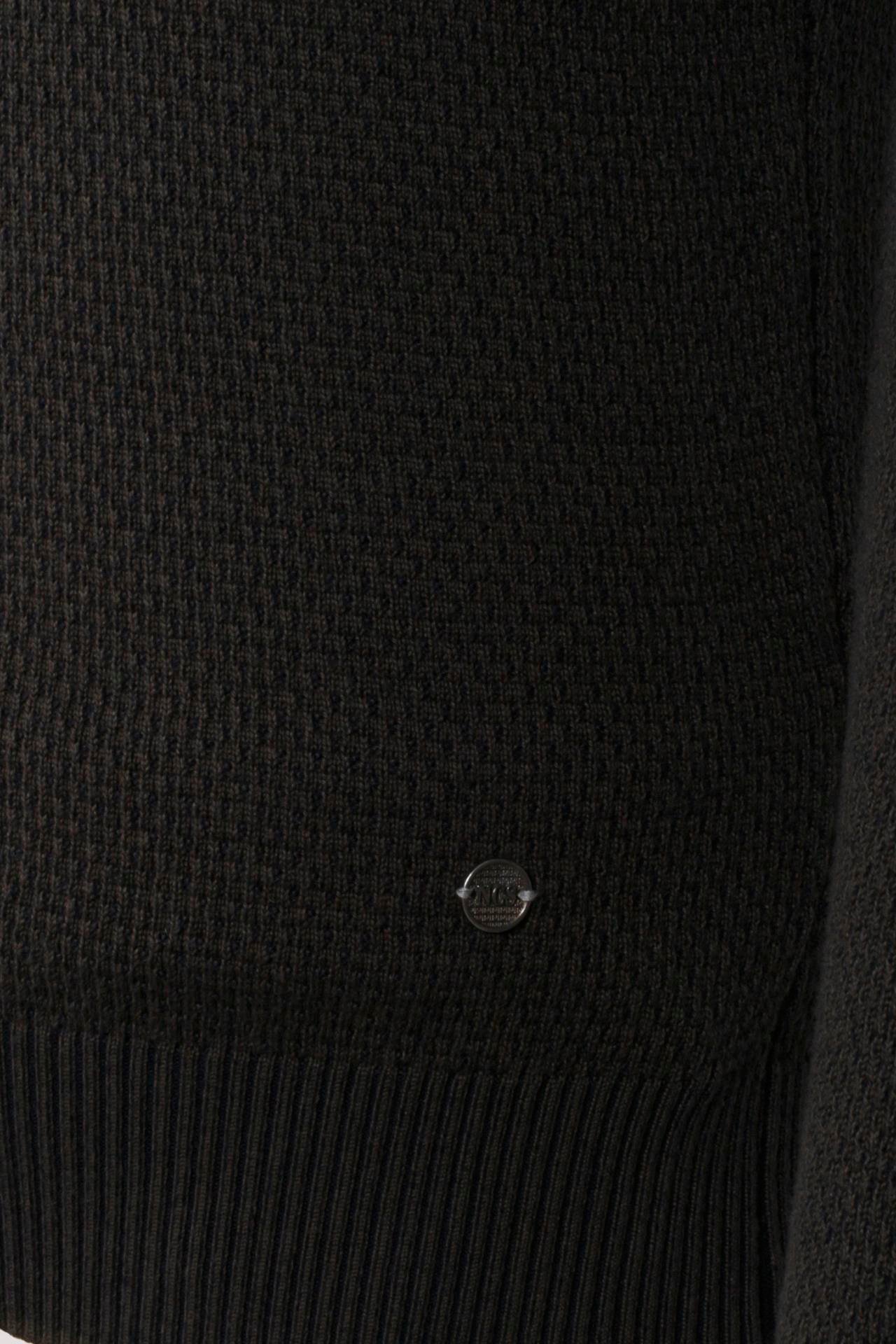  Erkek Yarım Fermuarlı Triko Slim Fit Desenli Pamuklu Knitwear NCS JEANS 3709