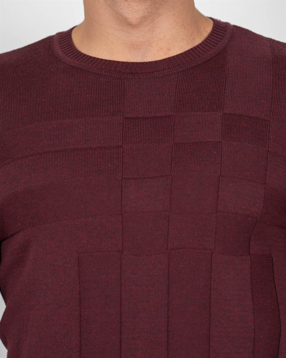  Mürdüm Erkek Triko Örgü Desenli Slim Fİt Kazak NCS JEANS 3638