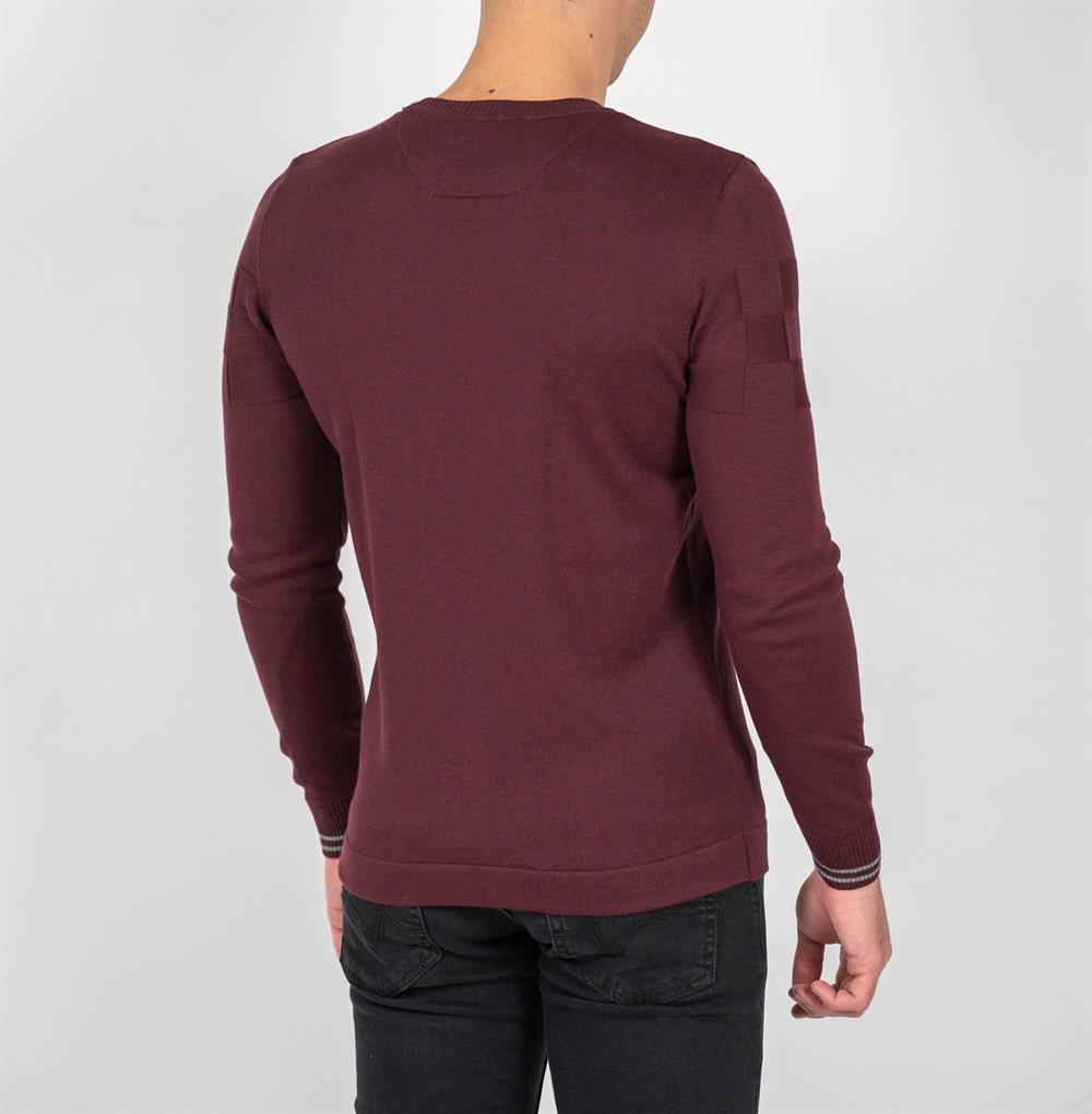  Mürdüm Erkek Triko Örgü Desenli Slim Fİt Kazak NCS JEANS 3638