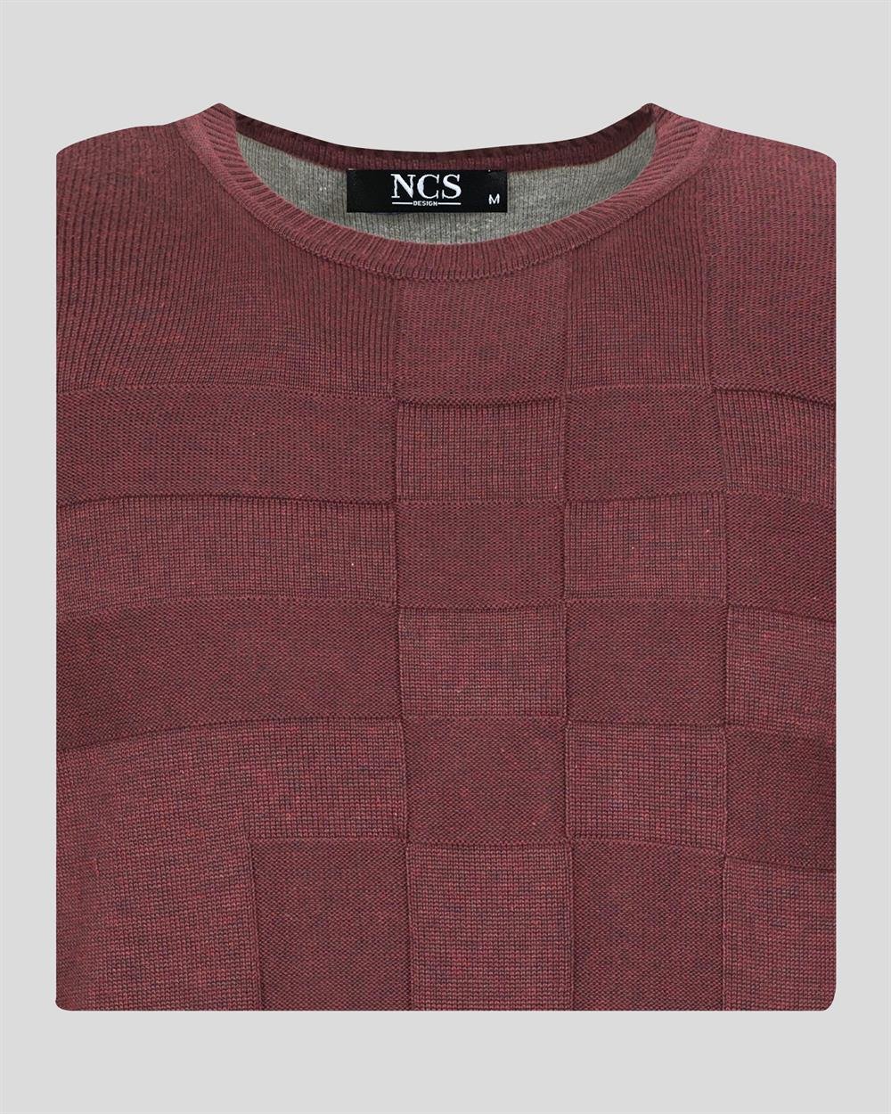  Mürdüm Erkek Triko Örgü Desenli Slim Fİt Kazak NCS JEANS 3638