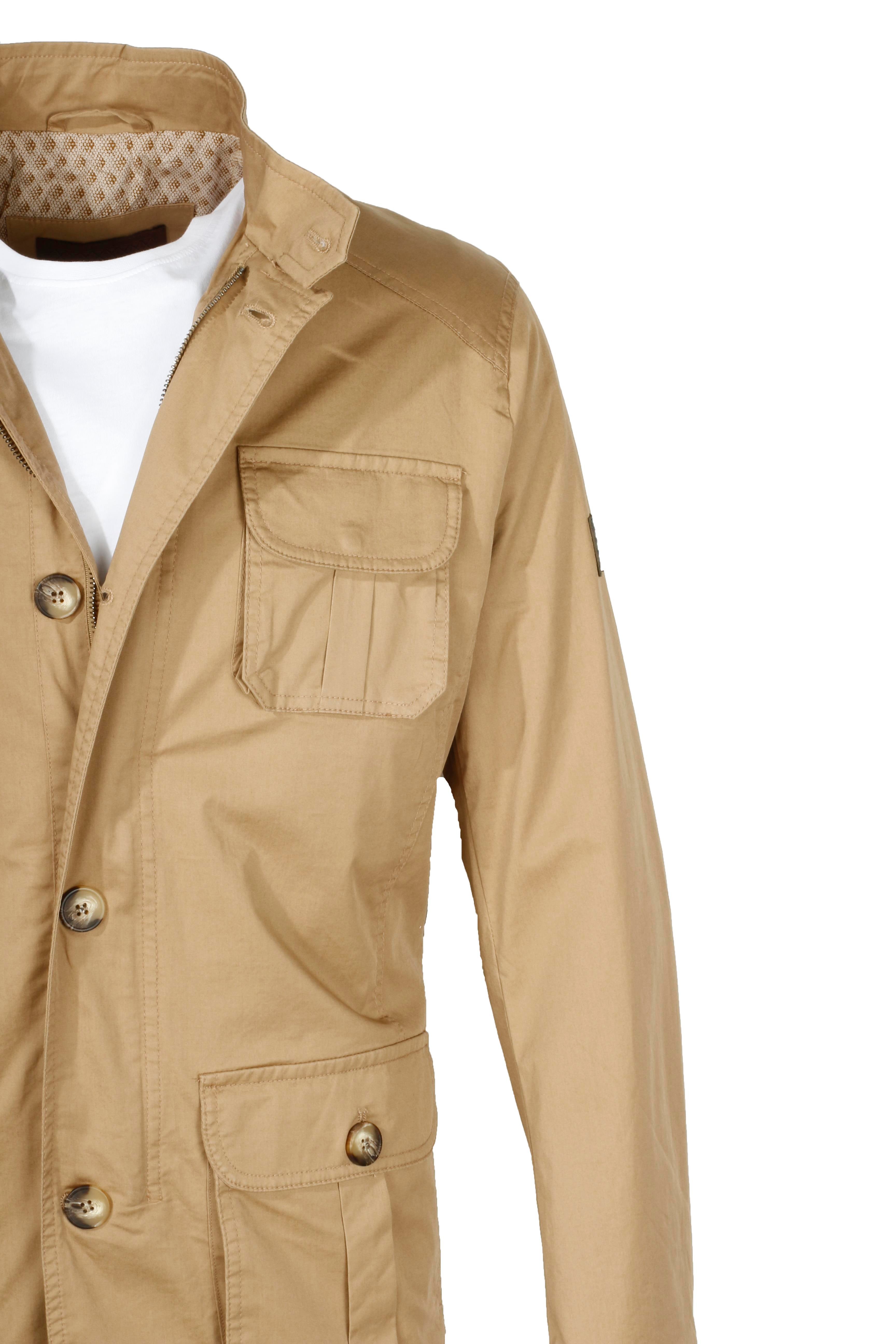 Camel Erkek Casual Cep Detay Safari Mont 4951