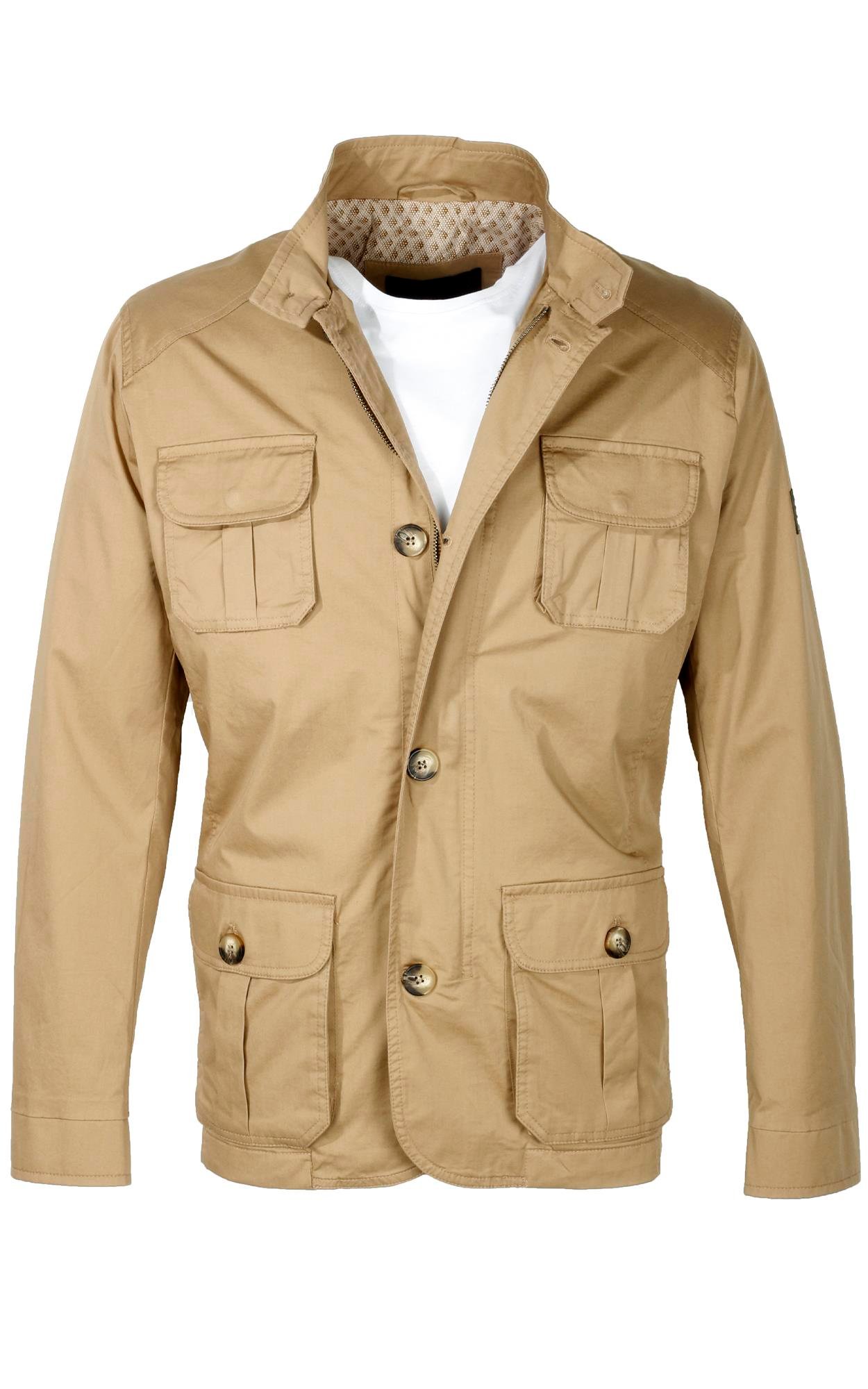 Camel Erkek Casual Cep Detay Safari Mont 4951