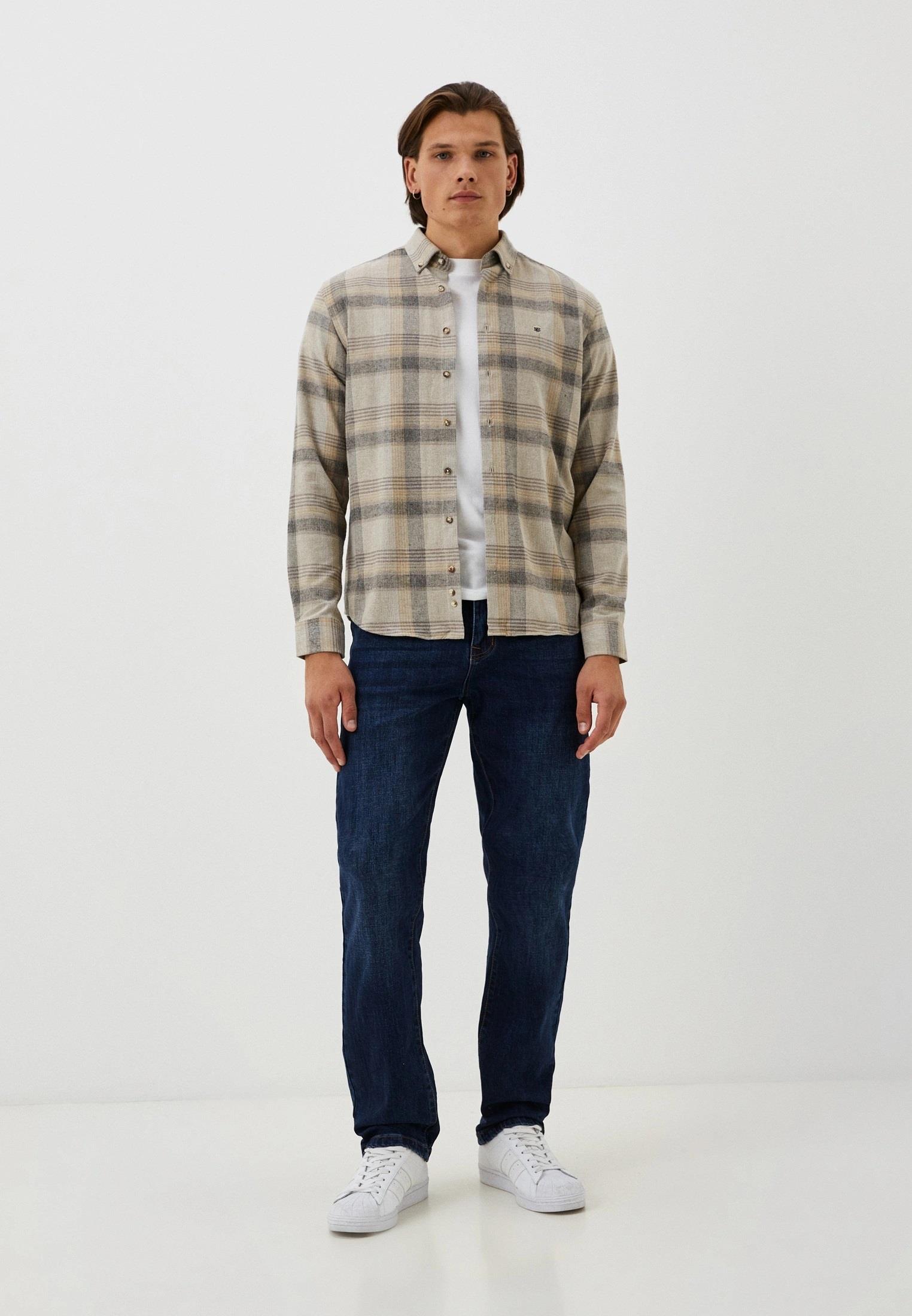 Erkek Flanel Gömlek Ekose Desenli Slim Fit Düğmeli Yaka Oduncu Gömlek NCS JEANS 7265