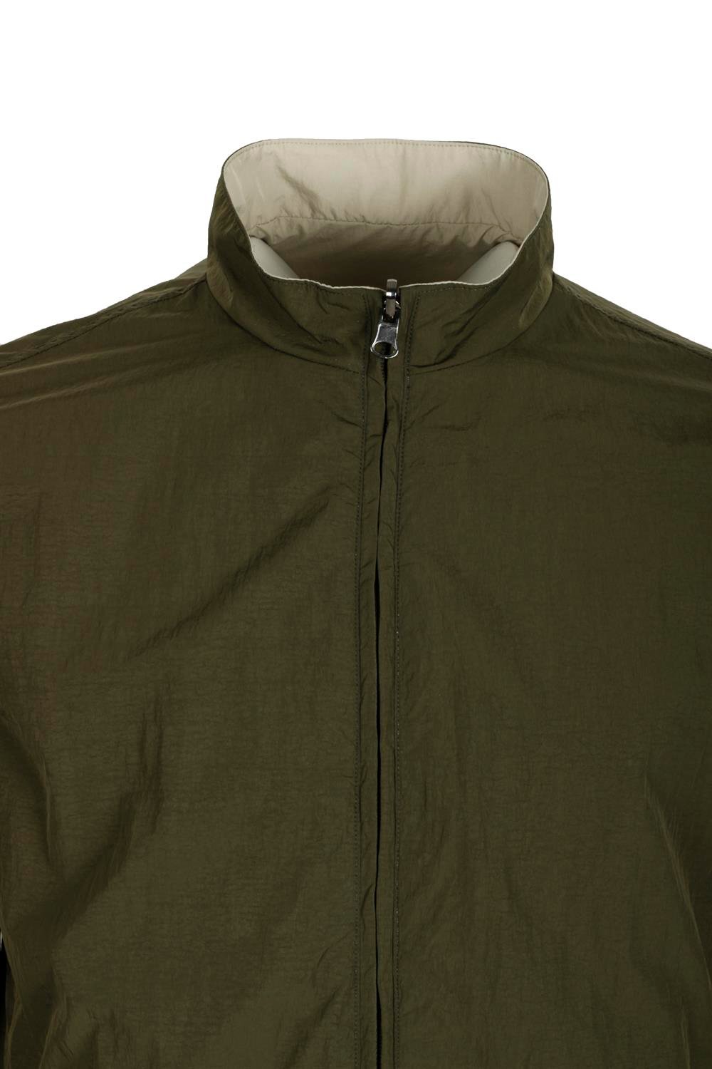 Erkek Haki Bej Çift Taraflı Torba Cep Slim Fit 4 Cepli Mevsimlik Mont Jeans 4506