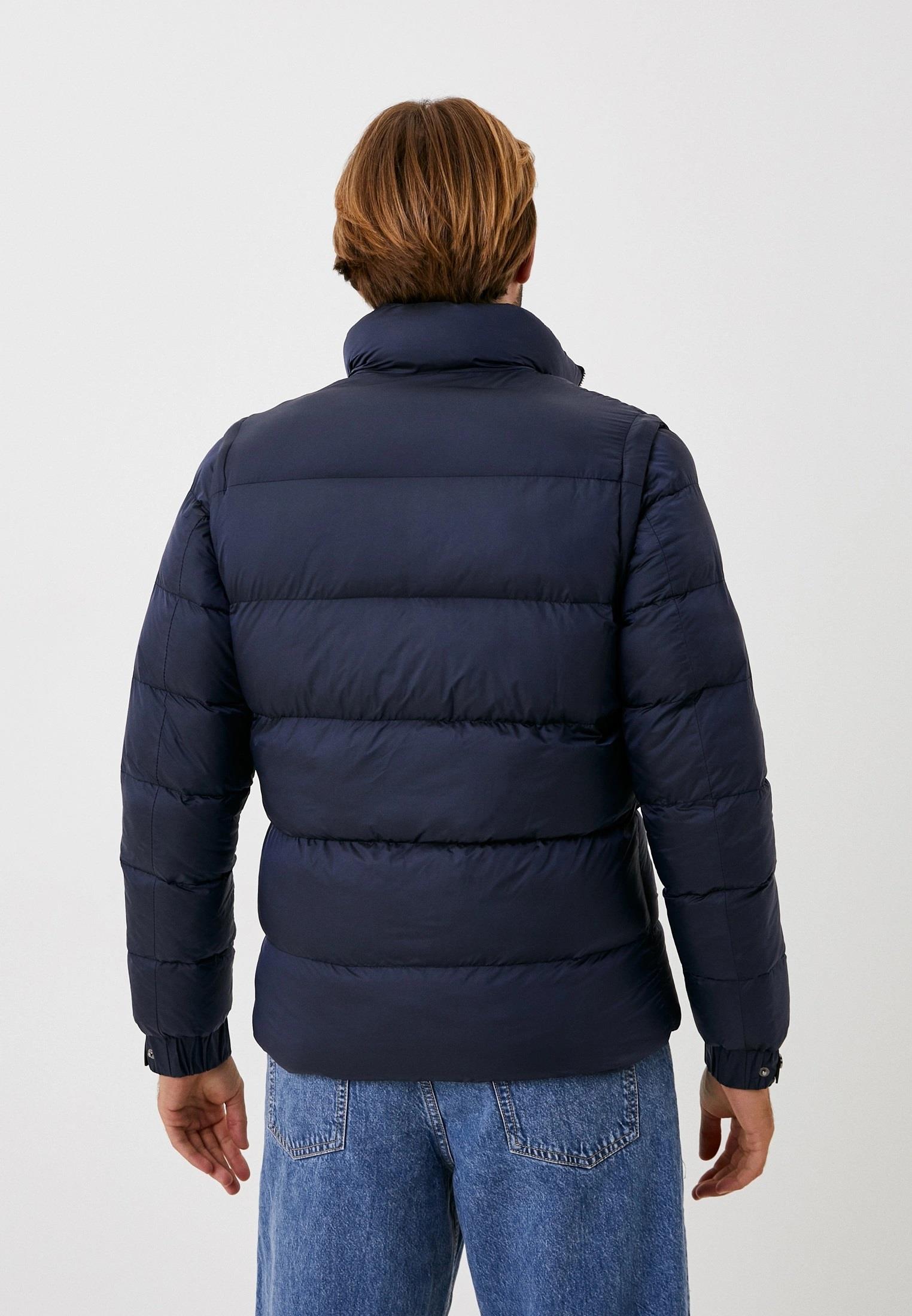 Erkek Lacivert Termo Dolumlu Two Tone Rüzgar ve Su İtici Slim Fit Mont NCS JEANS 4990