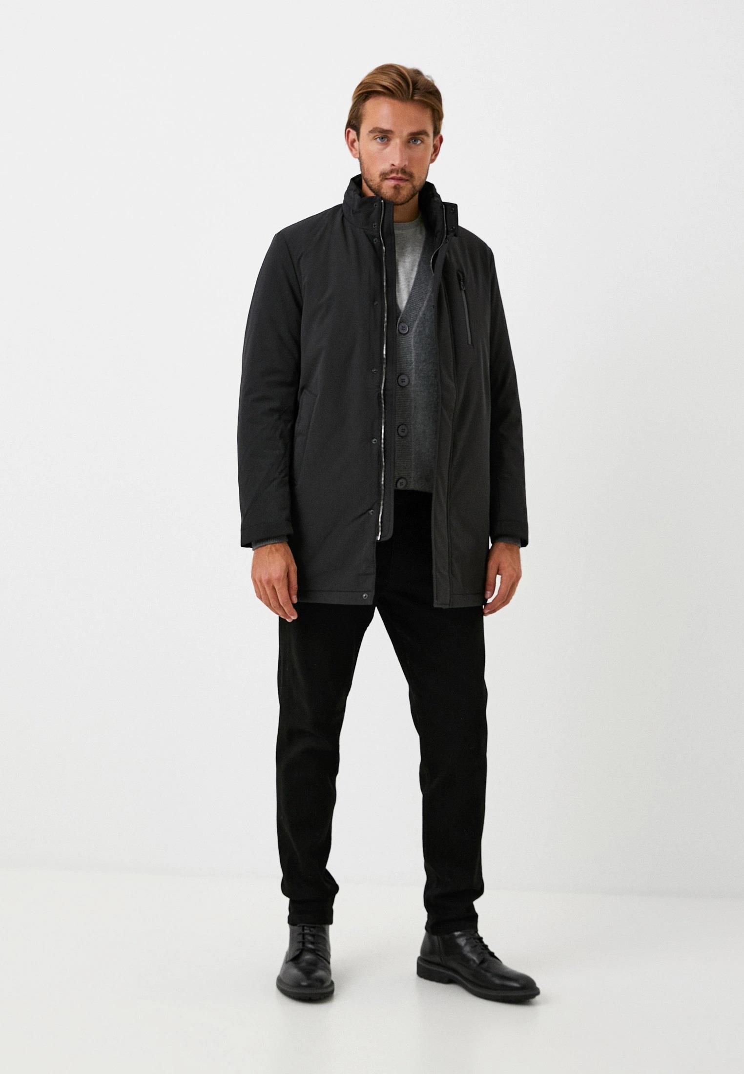 Erkek Mont Kaban Siyah WaterProof Rüzgar ve Su itici Slim Fit Termo Dolumlu Uzun Şişme Mont NCS JEANS 4515