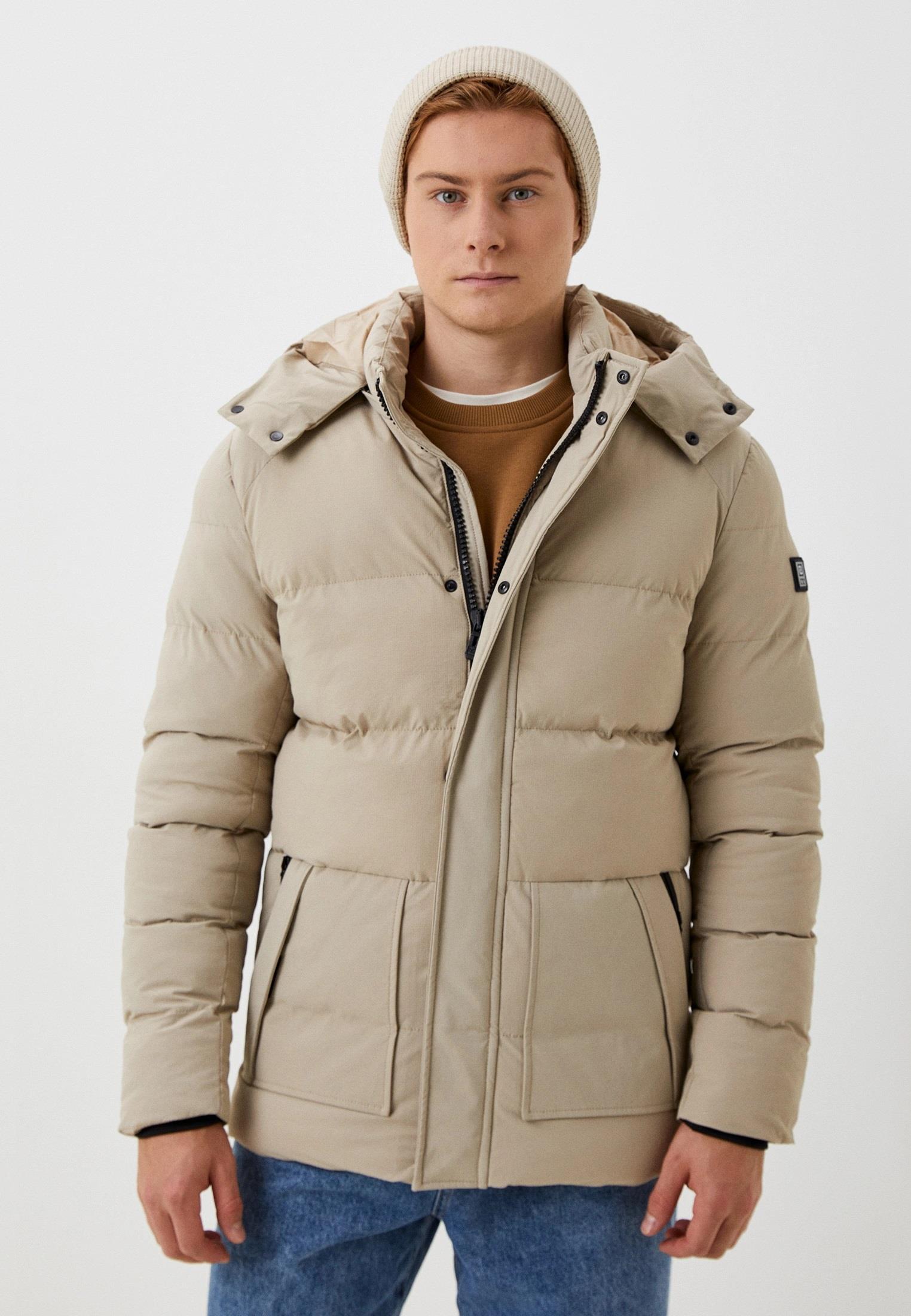 Erkek Şişme Mont BEJ Kapüşonlu Termo Dolumlu ve İç Astarlı 6 Cep Dik Yaka Mont NCS JEANS 4988