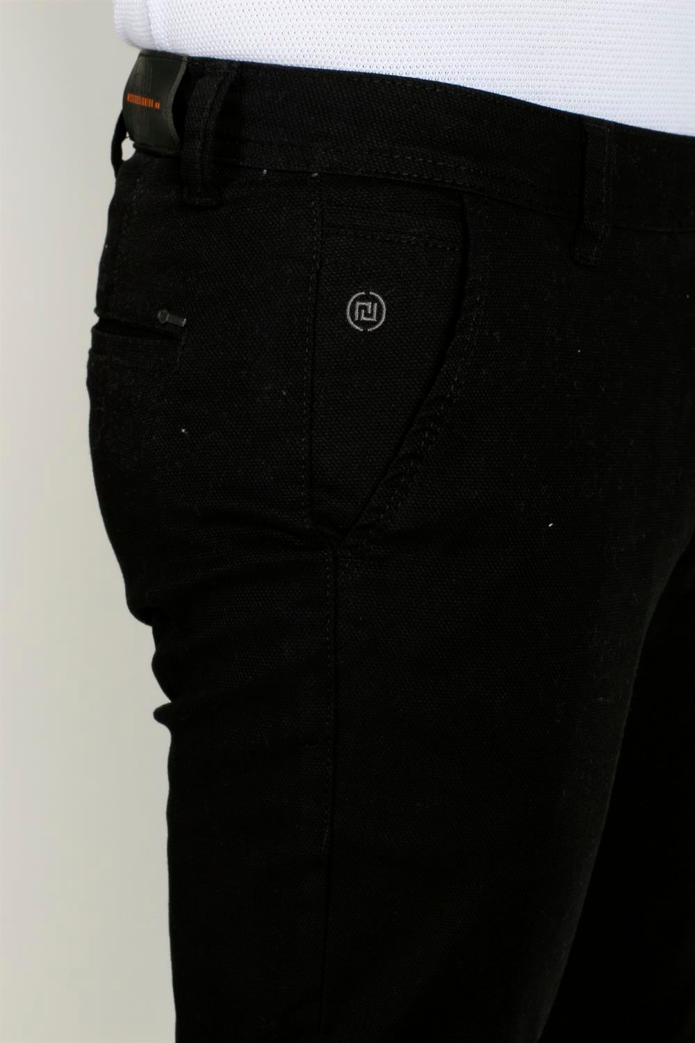 Erkek Syah Slim Fit Armürlü Chino Pantolon NCS JEANS 2194