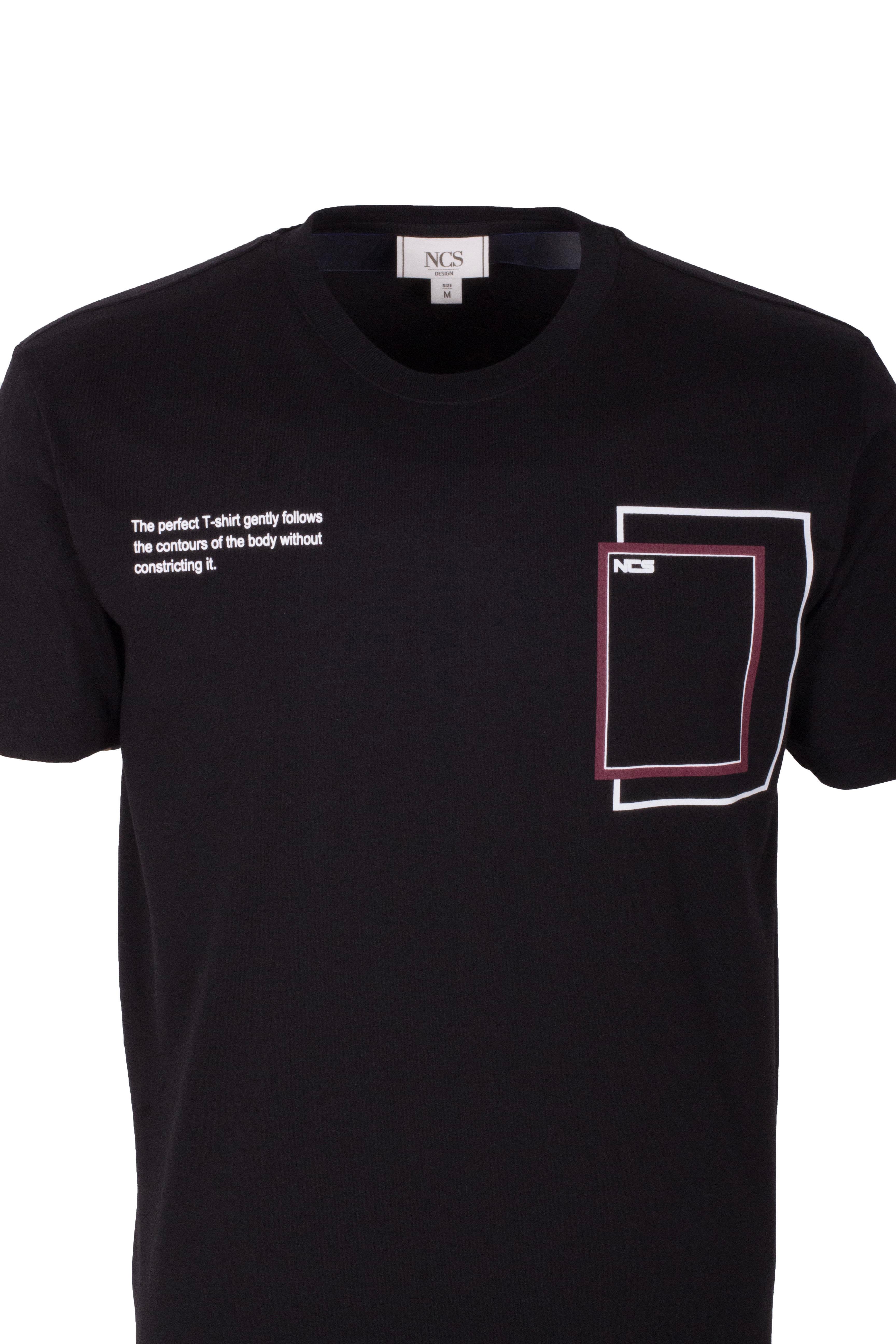 Erkek Tişört Bisiklet Yaka Slim Fit Baskılı T-shirt NCS JEANS 1292