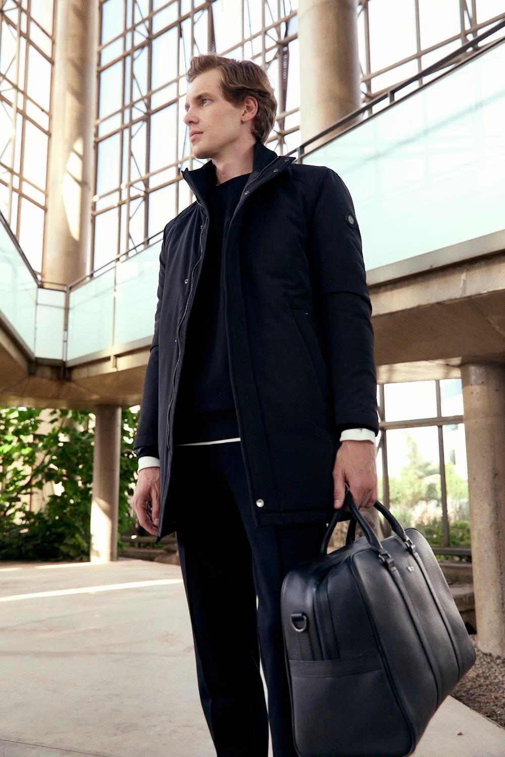 NCS JEANSSu İtici Erkek Şişme Mont Siyah 4543 4543