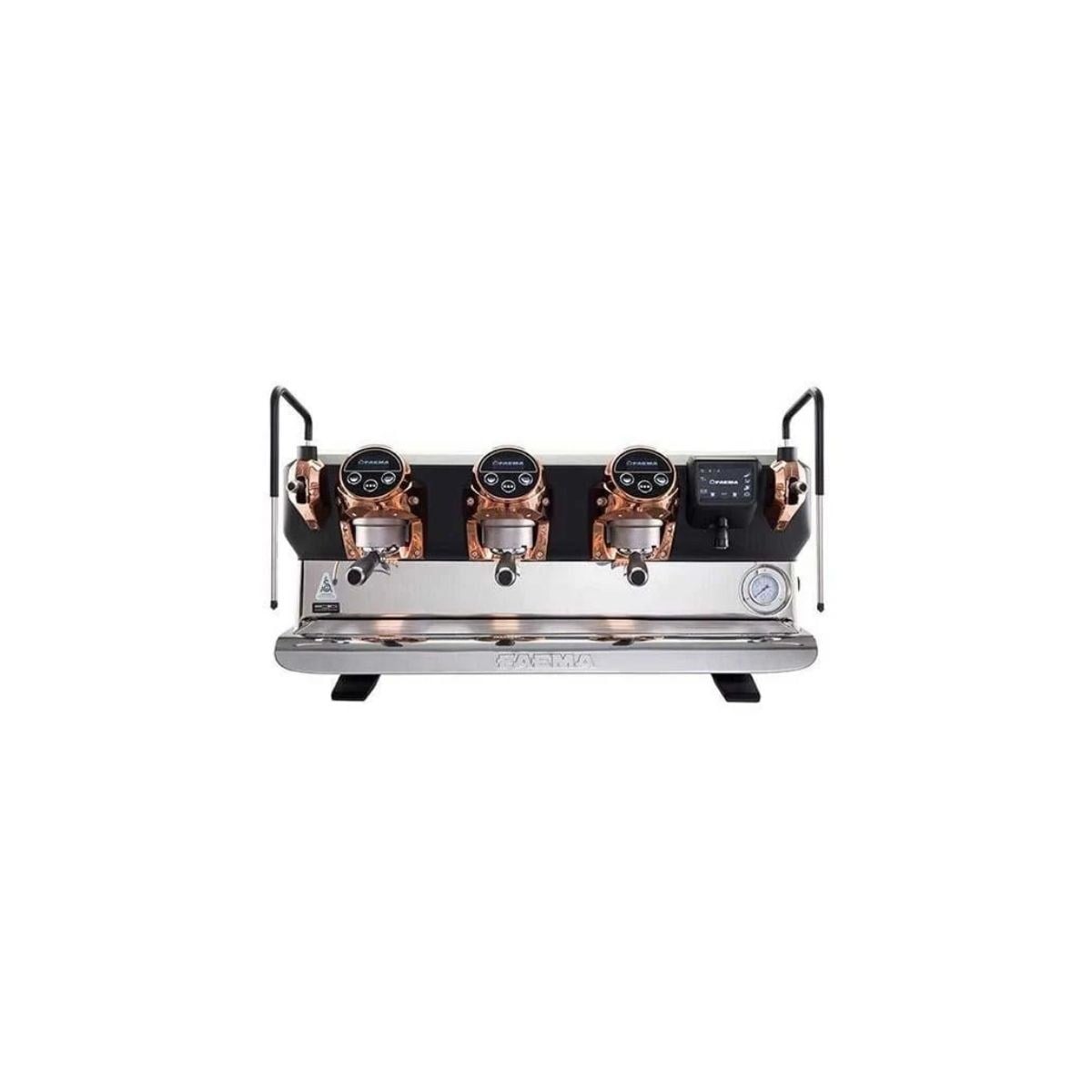 Faema Tam Otomatik Espresso Kahve Makinesi, 3 Gruplu, E71 E A/3 5 Button Bakır