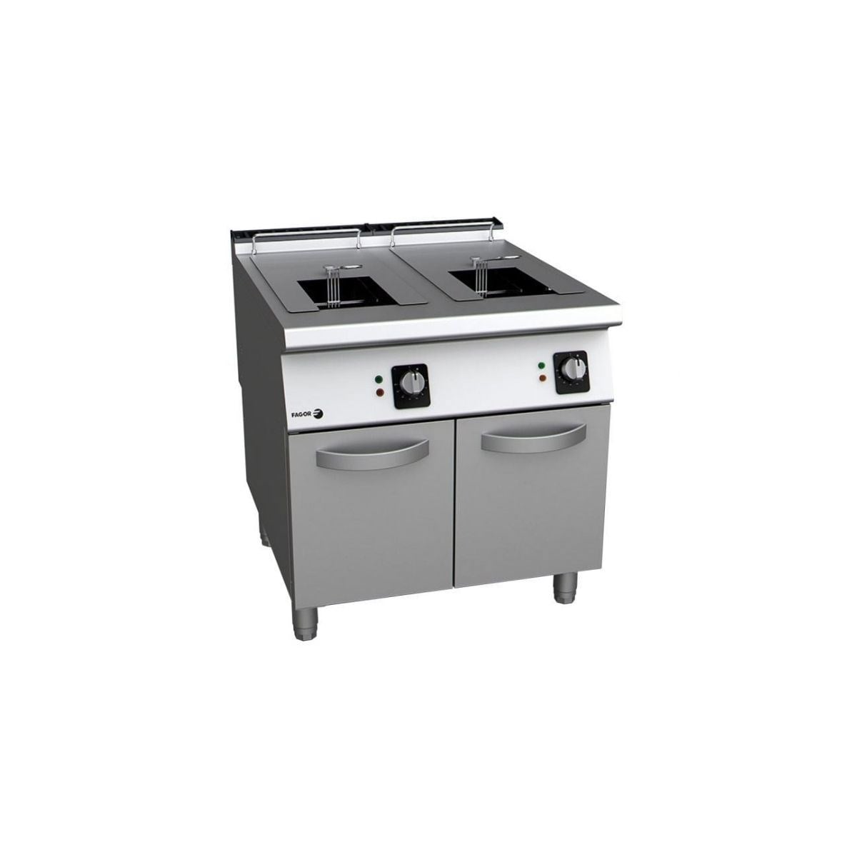 Fagor F-E7215 Elektrikli Entegre Kovalı Fritöz | CF Mutfak
