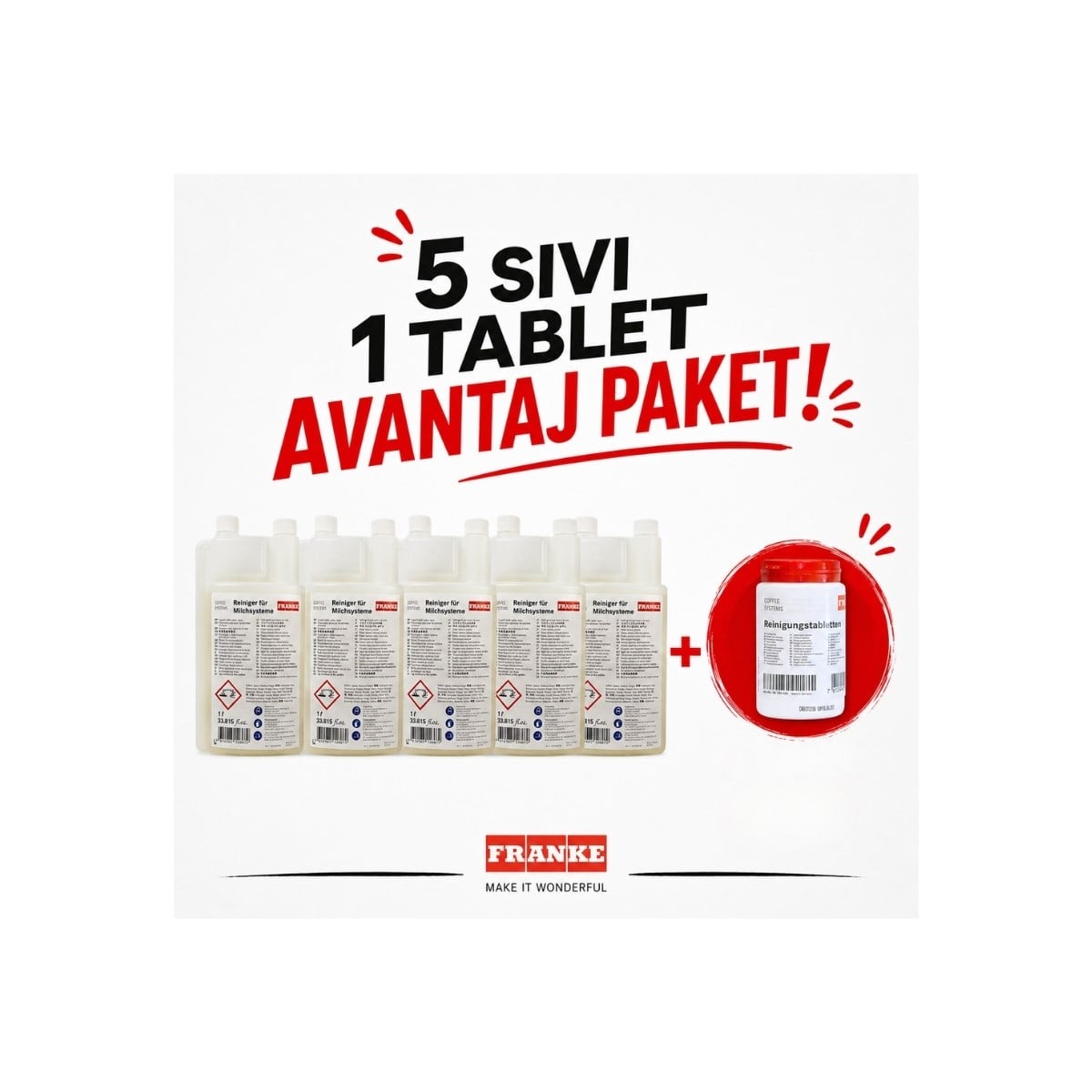 Franke Kahve Makinesi Temizlik Seti