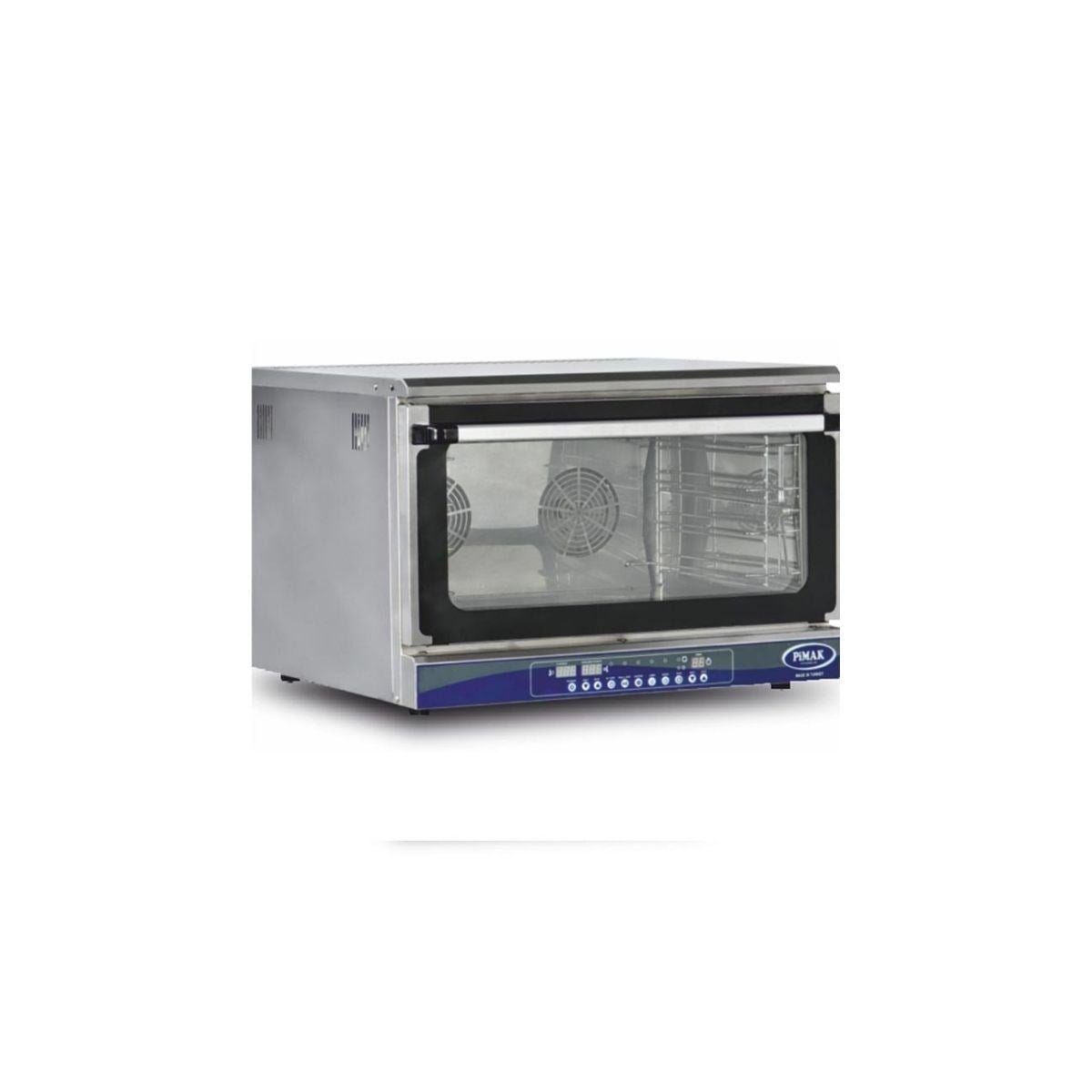 Pimak 4 Tepsili Dijital Patisserie Fırın, Elektrikli 40x60 Cm Tepsi PTS04-D