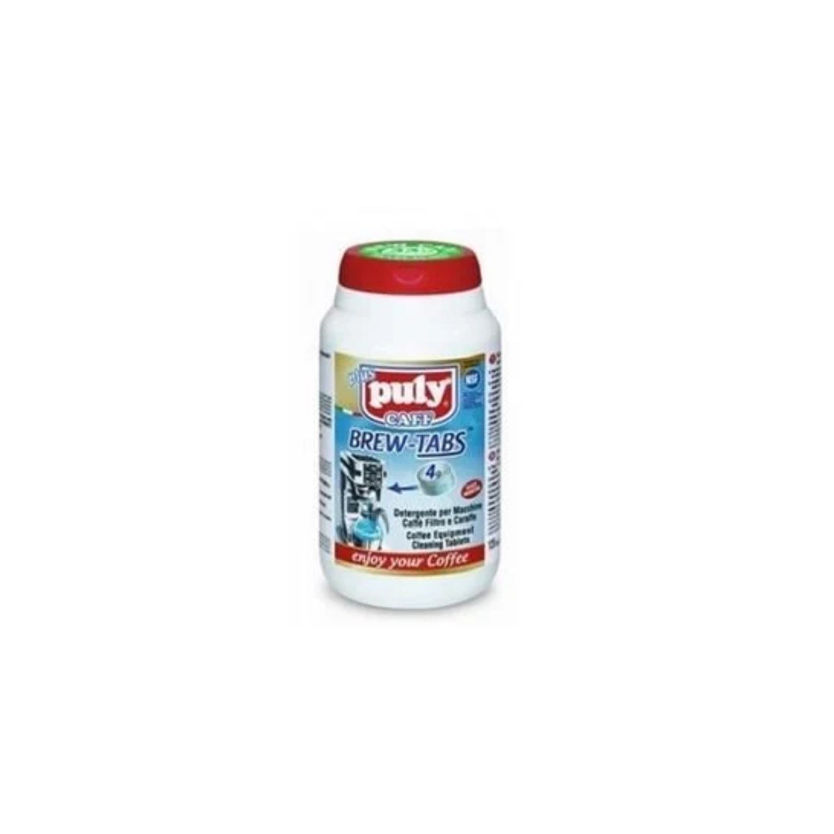 Puly Brew Filtre Kahve Makinesi Temizleyici 120 Tablet 4g