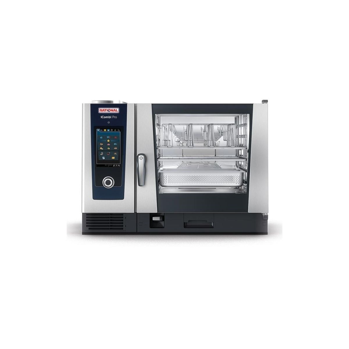 Rational iCombi Pro 6 Tepsili Gazlı Kombi Fırın, 6x2/1 ICP62G