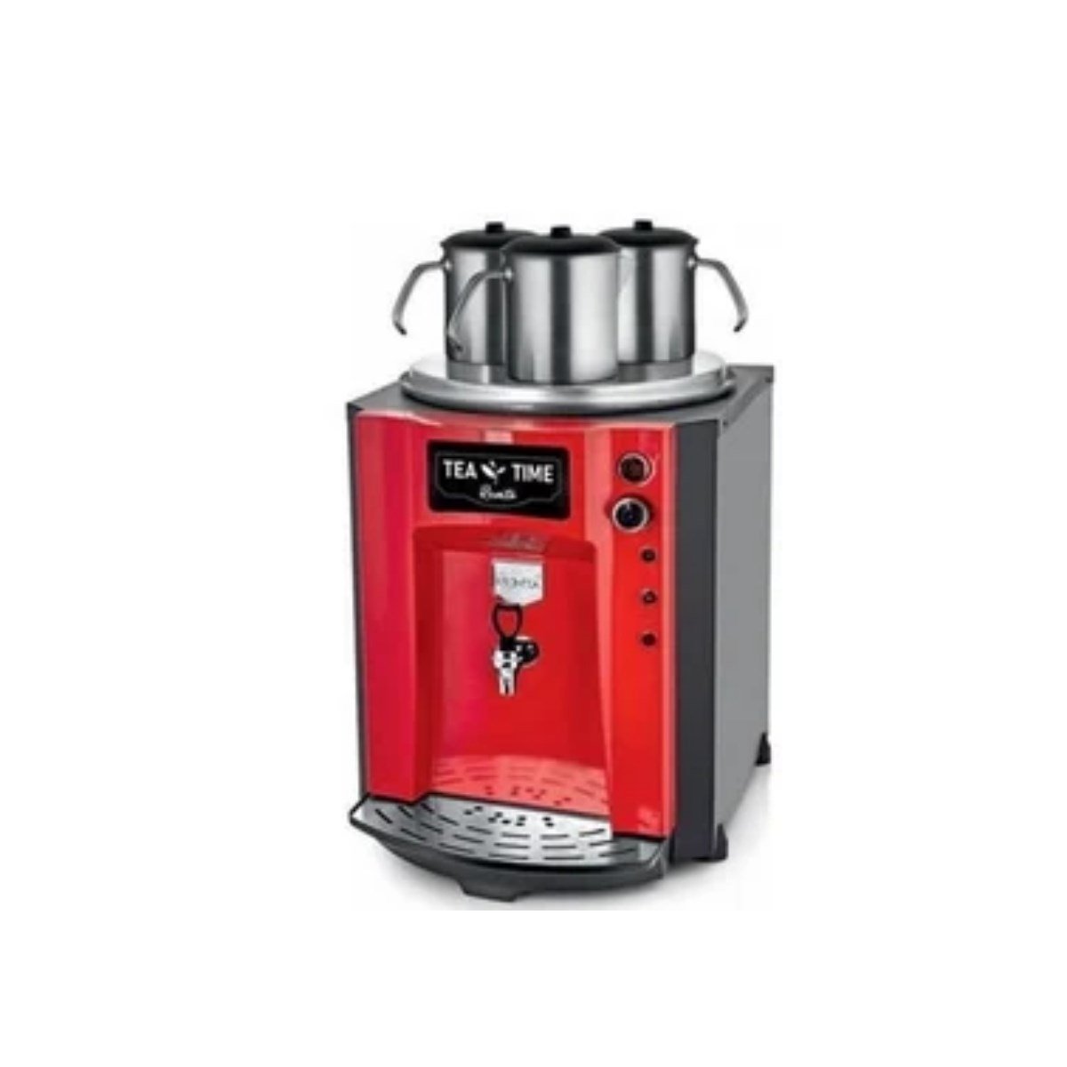Remta DE10P Premium Jumbo Çay Makinesi, 3 Demlikli, 40 L, Elektrikli