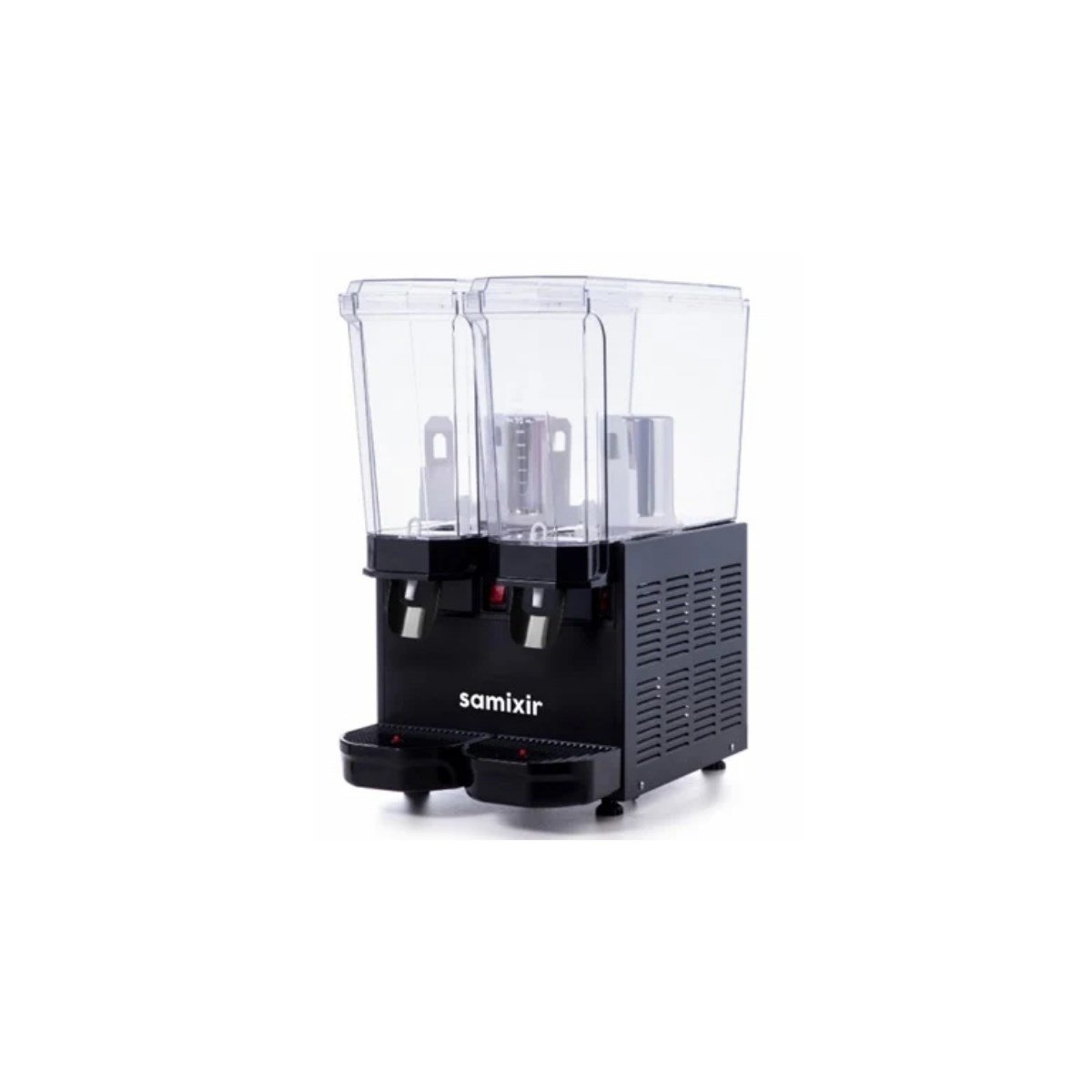 Samixir 40.MMB Klasik Twin Soğuk İçecek Dispenseri 20+20 Lt. Çift Karıştırıcılı Siyah